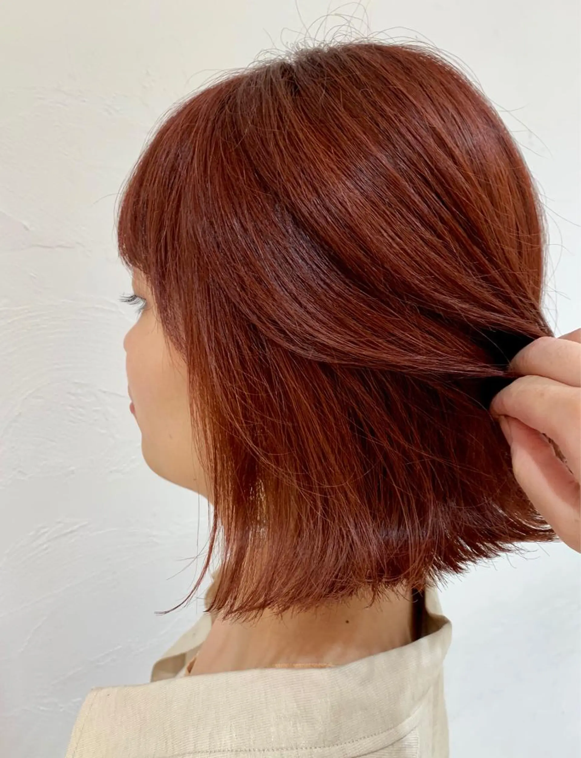 カラー ブリーチ 金澤 夏海のヘアスタイル