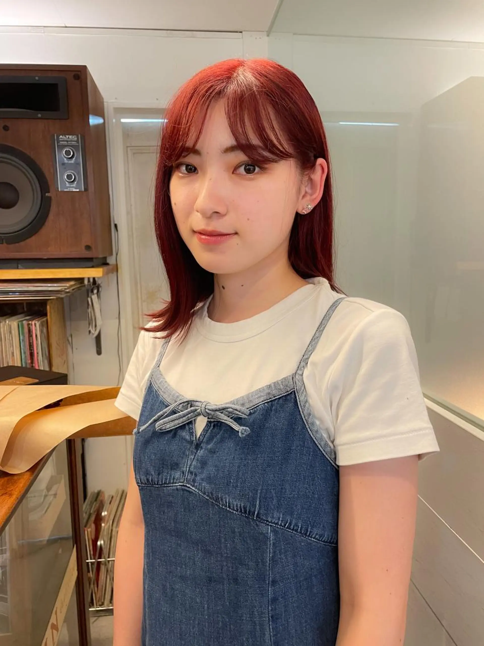 ミディアム 暖色カラー🧡 ボブ🧚‍♀️マナのヘアスタイル