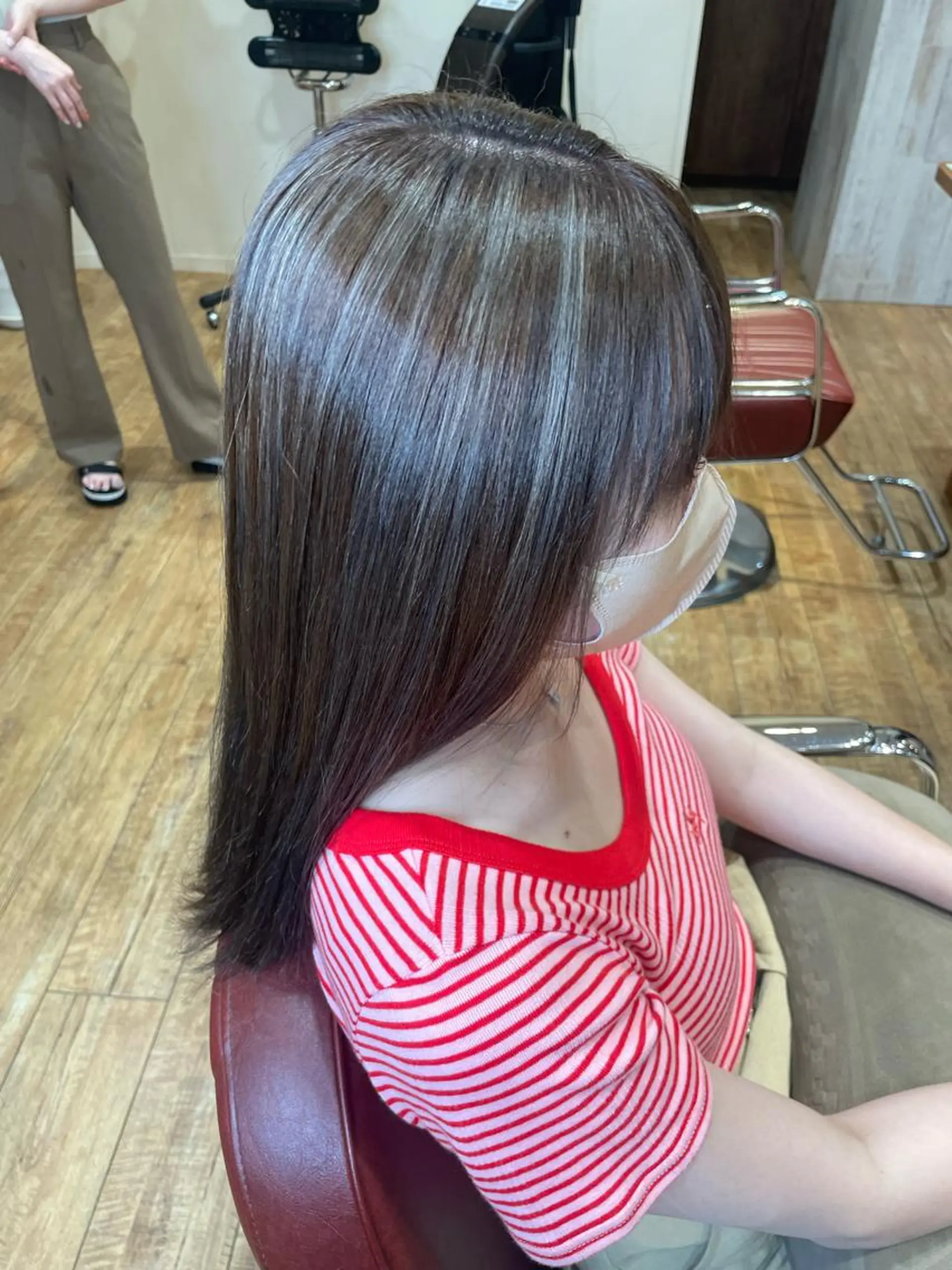 カラー ベージュカラー ハイライトカラー MINDS LINO Reinaのヘアスタイル