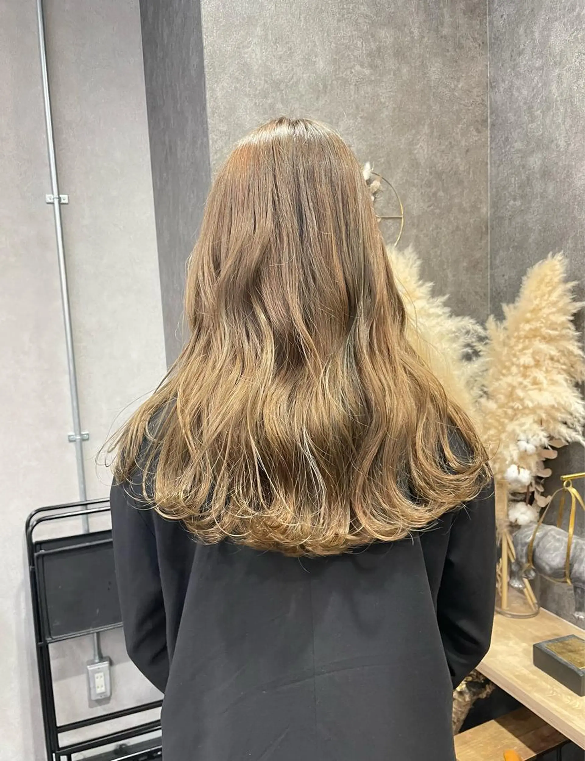 ミディアム カラー いなみね はるきのヘアスタイル