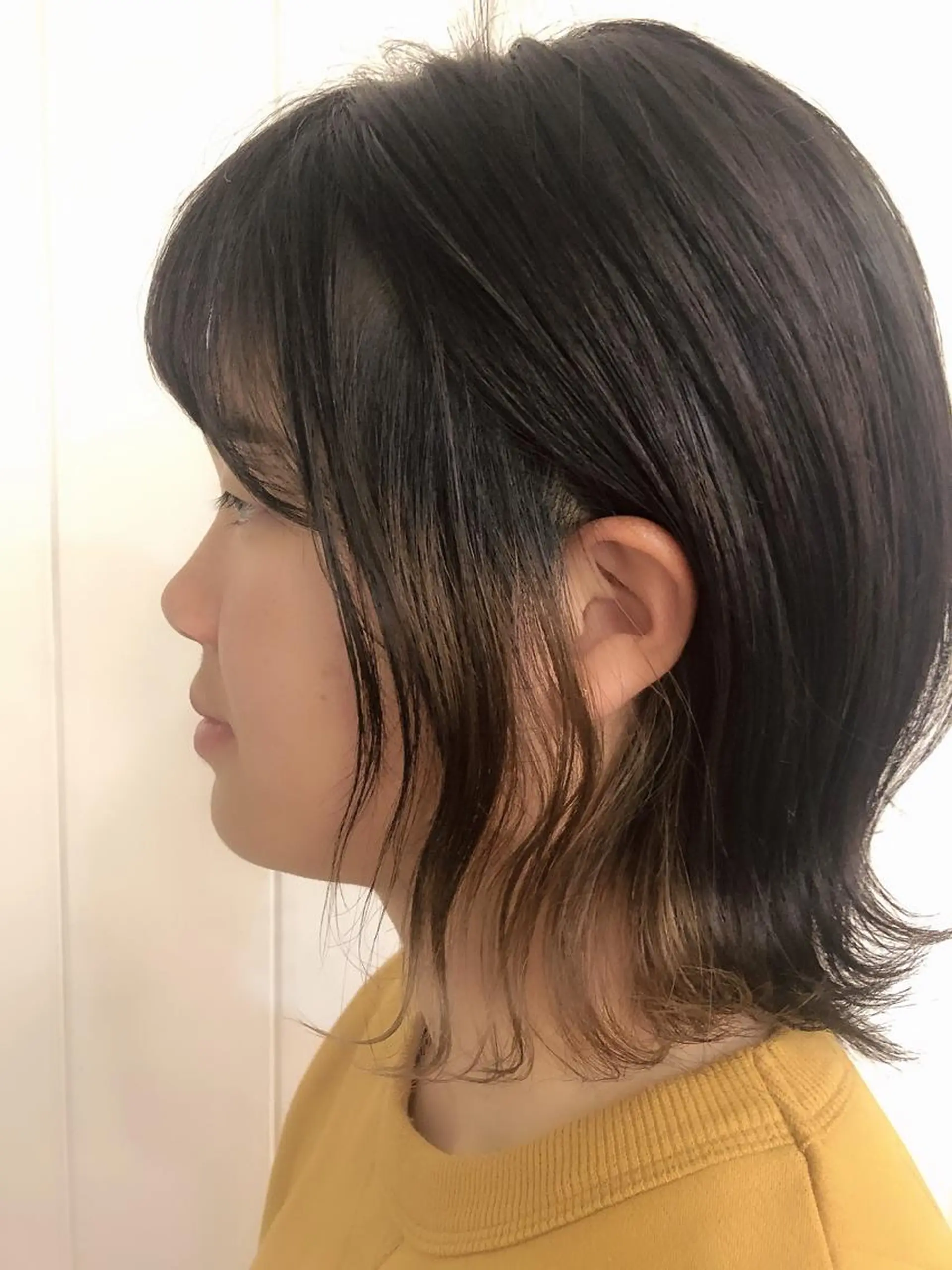 ミディアム カラー インナーカラー Strawberry所属・原田 志保のヘアスタイル