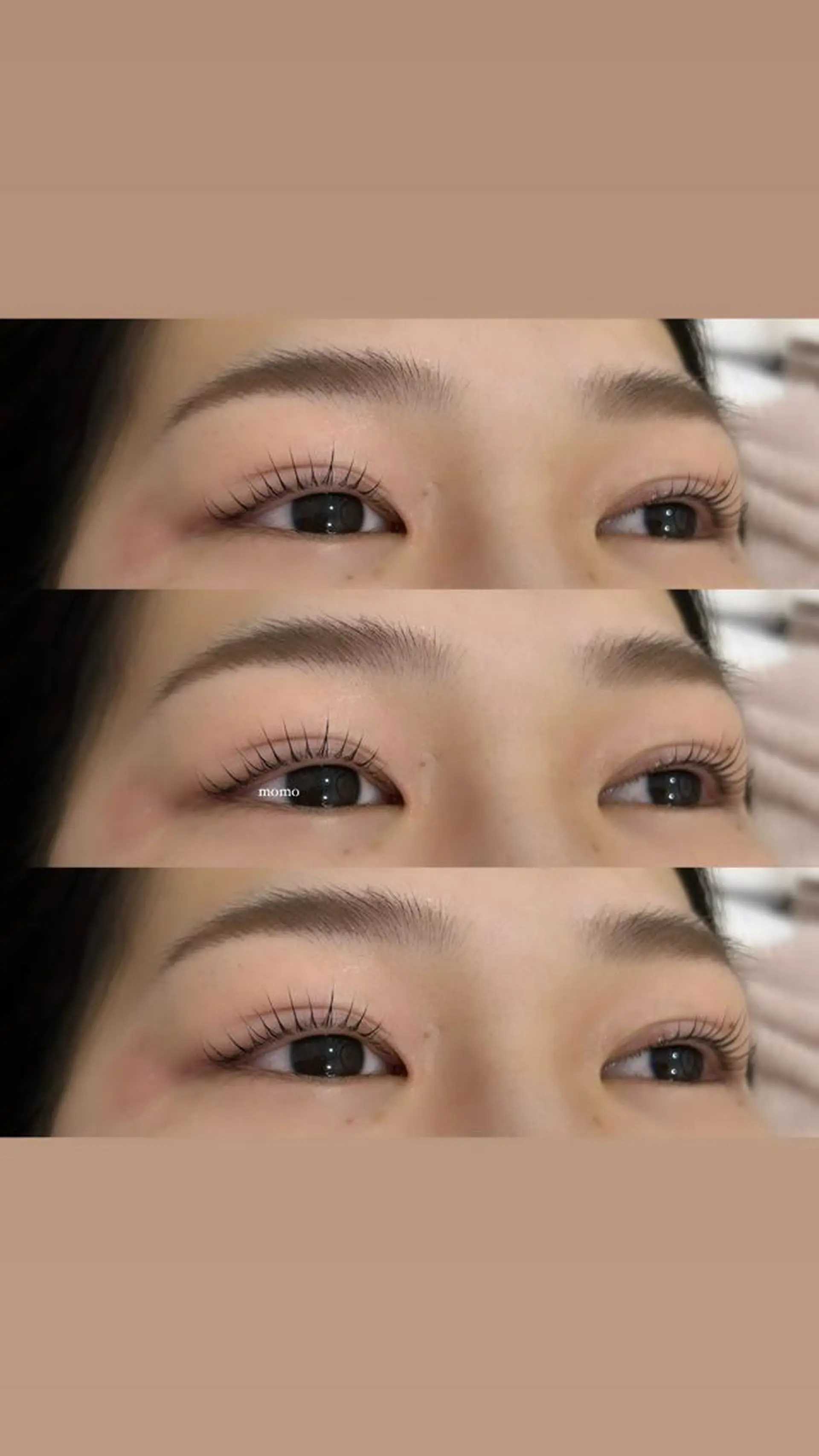 マツエク・マツパ SecretBelle梅田北店所属・eye/blow 梅田店momoのマツエク・マツパデザイン