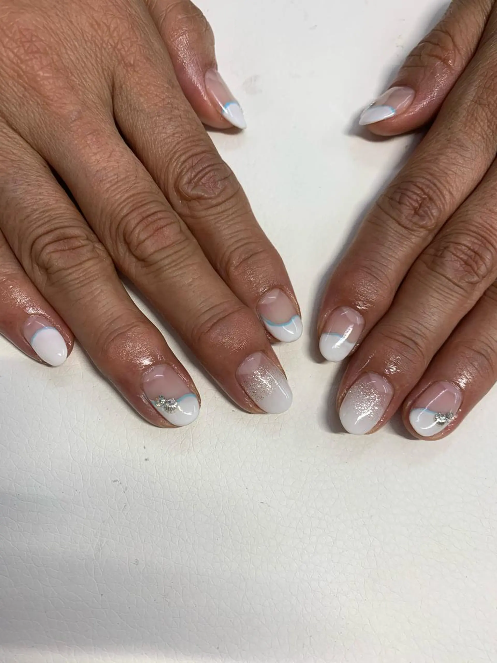 ネイル フレンチネイル Mule Beauty Salon所属・ミュール ビューティーサロンのネイルデザイン