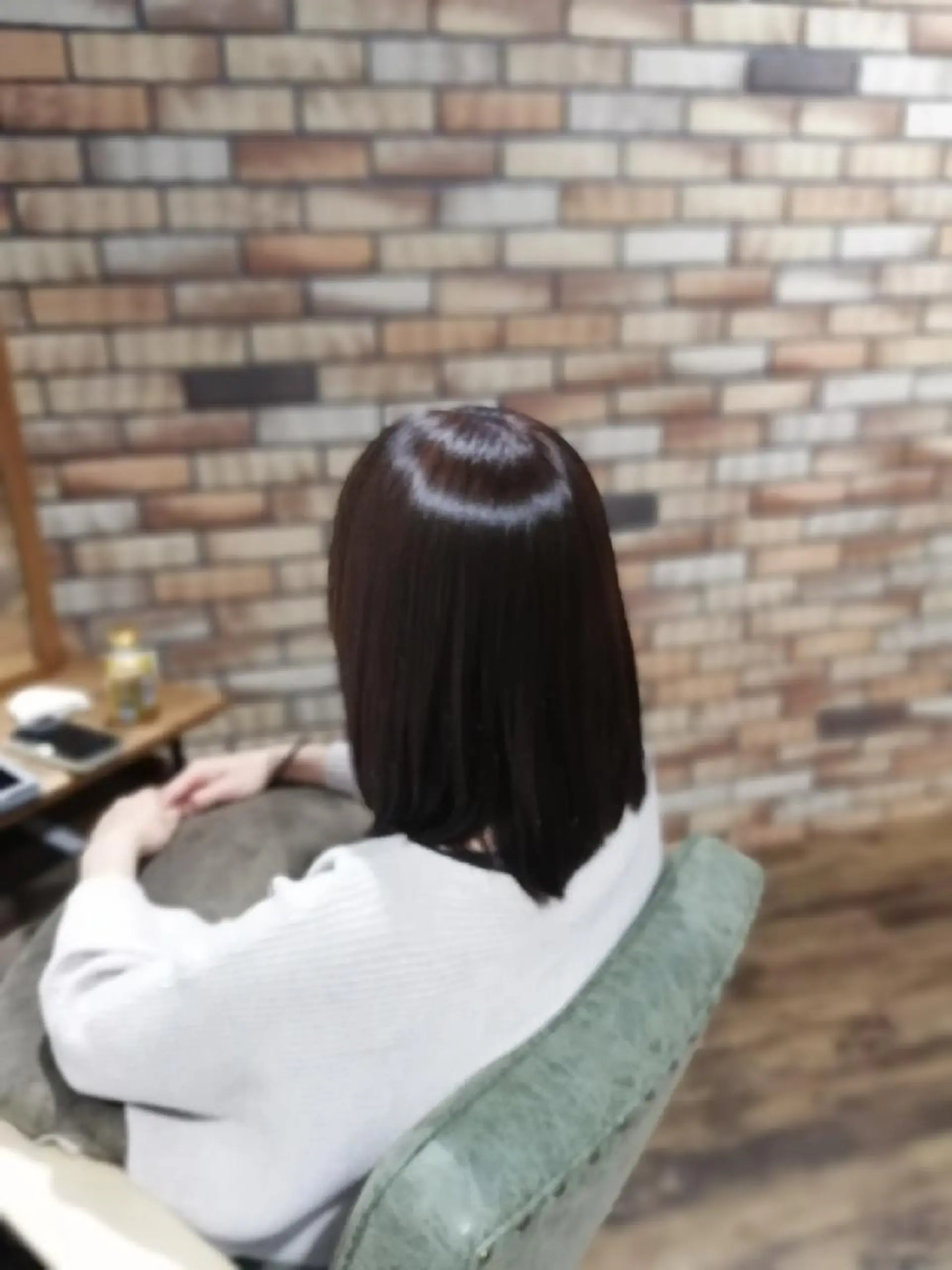 ミディアム カラー カット ヘアカラー 北林 弘展のヘアスタイル