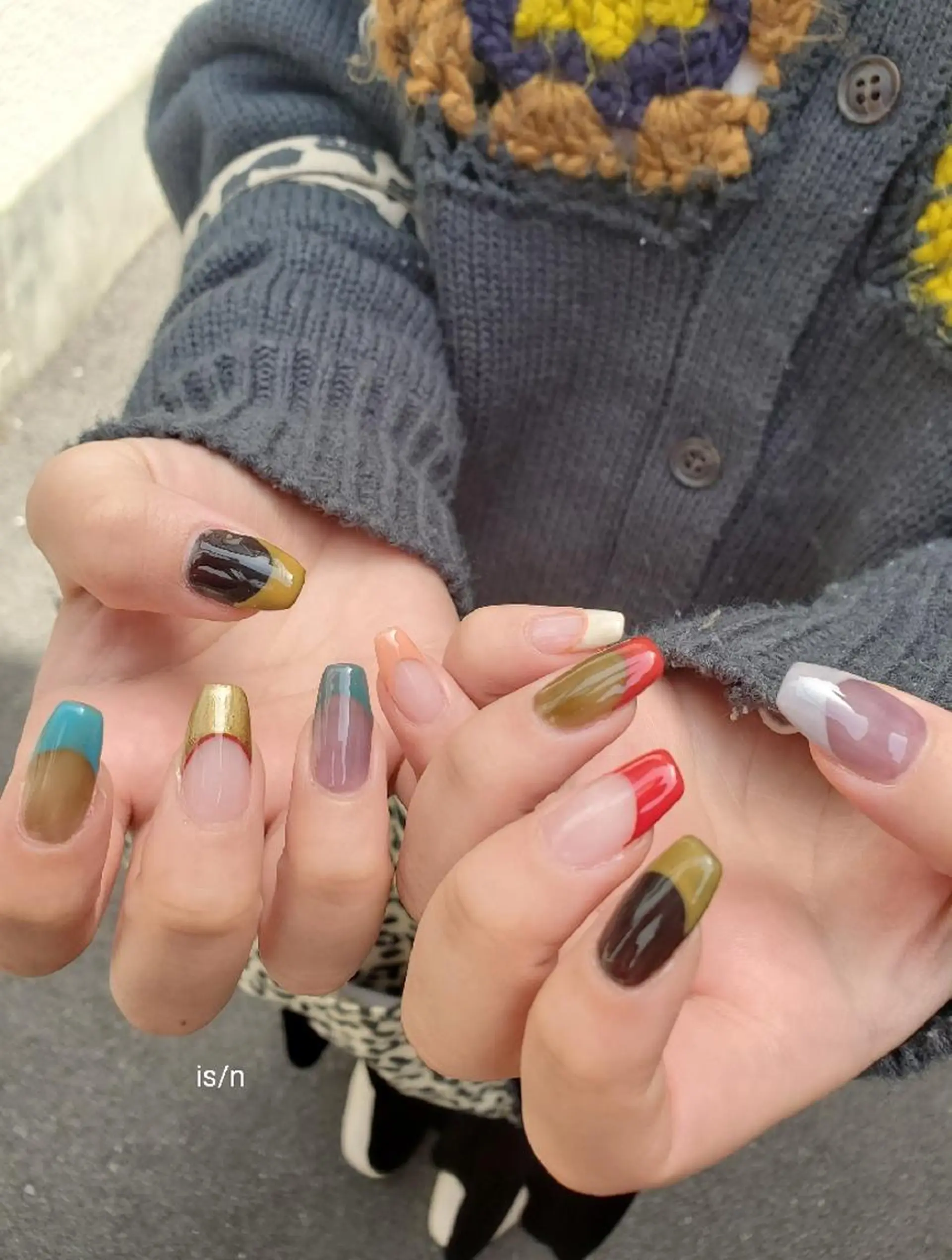 ネイル ハンドネイル 店長 佐藤のネイルデザイン