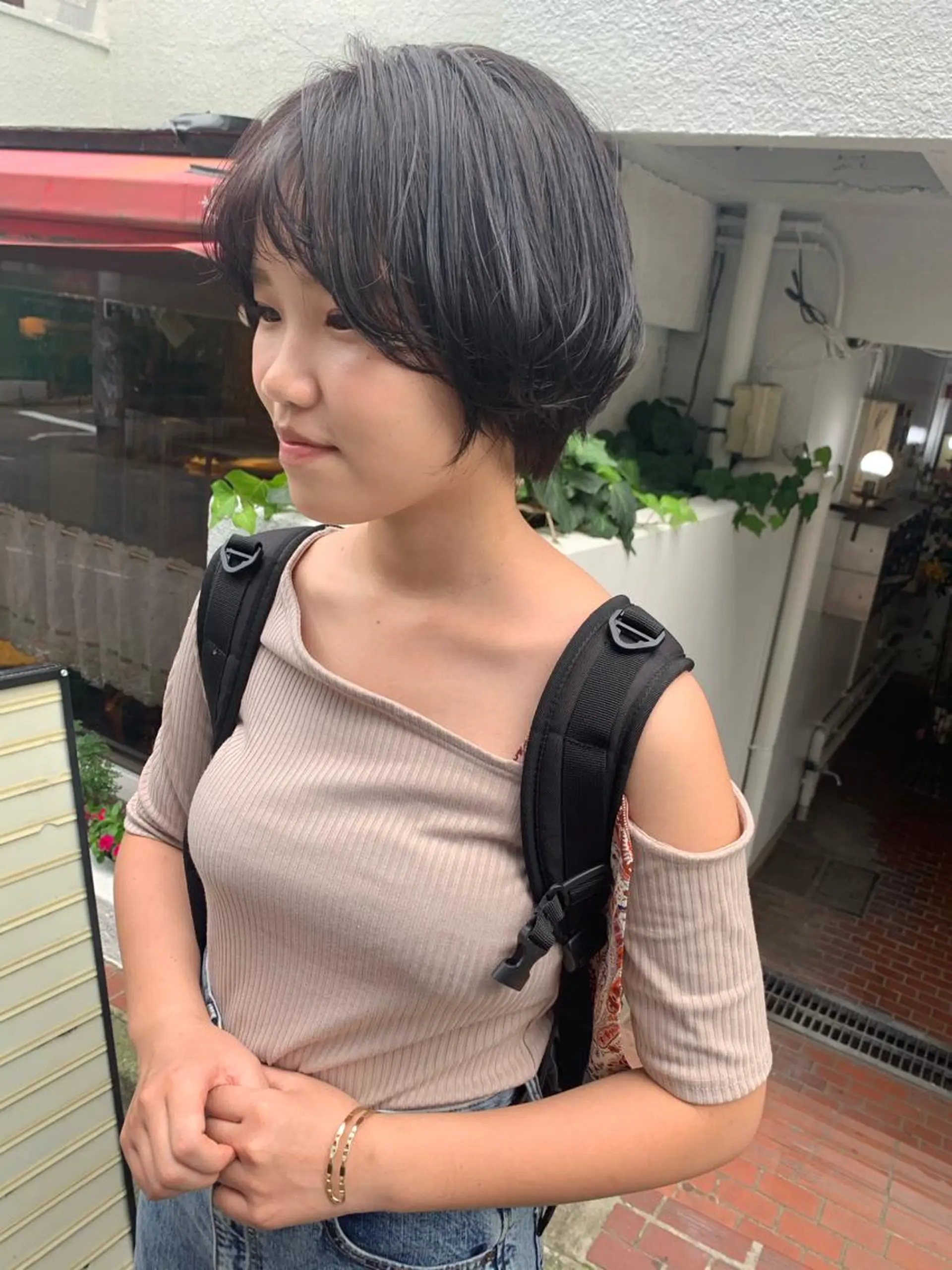 ショート カラー ヘアアレンジ SALOWIN原宿ash店所属・理想のハイトーンへ 🌙サイダサキのヘアスタイル