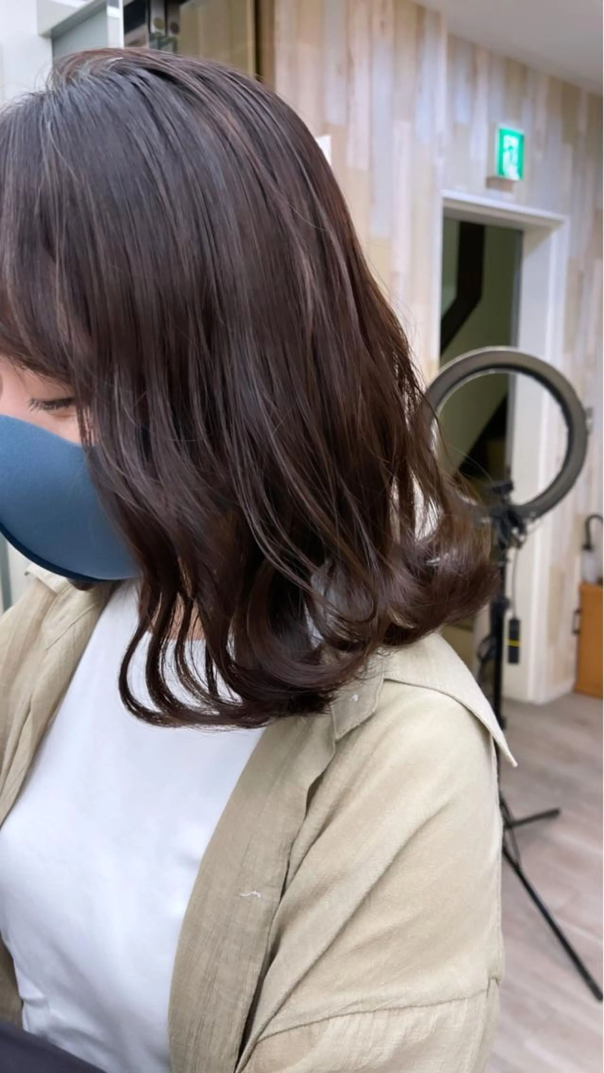 ミディアム カラー 髪質改善/髪質改善 ストレート特化　稲吉のヘアスタイル