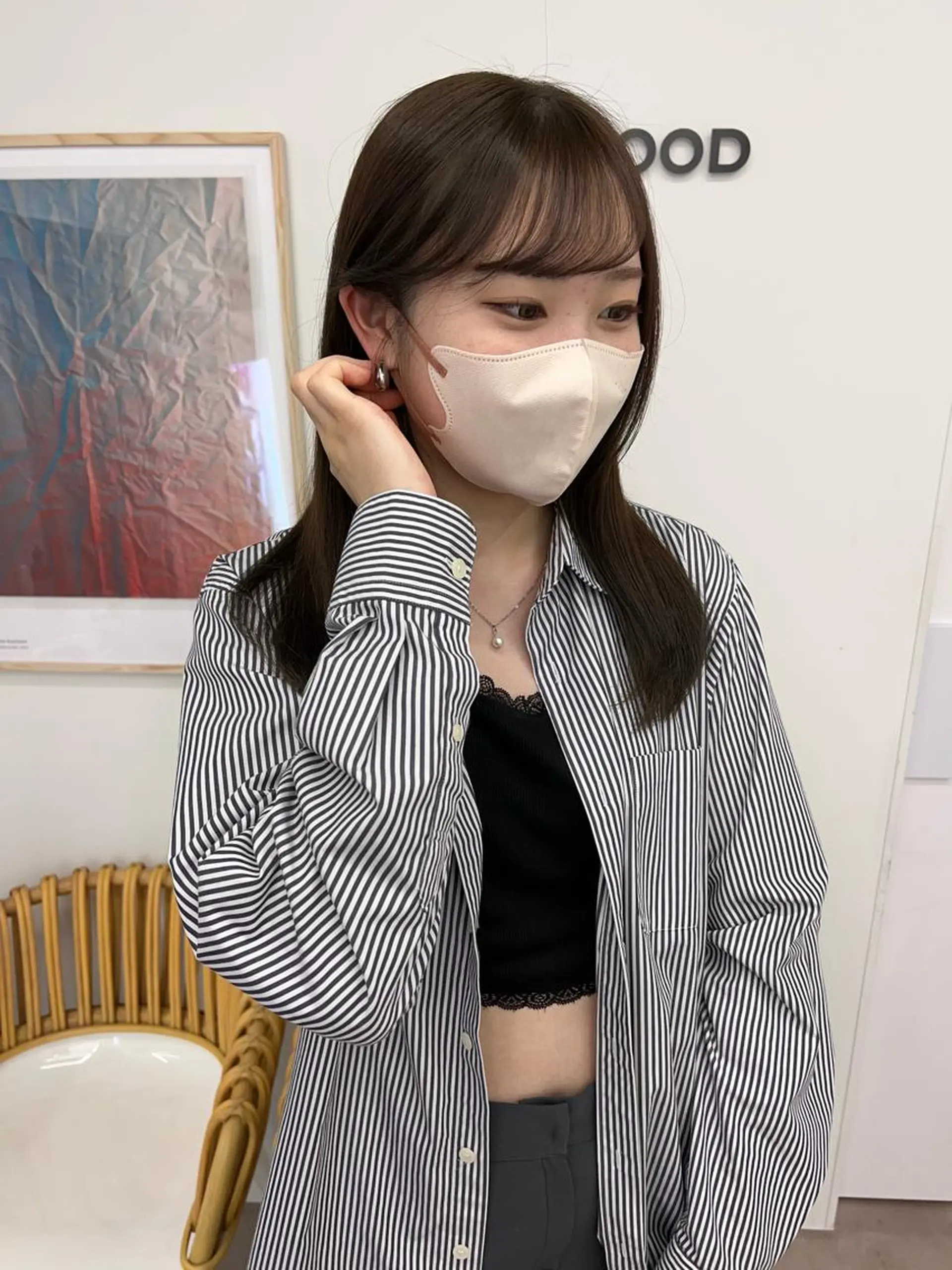 ロング ヘアカラー ✨ブリーチ/顔周り レイヤー¦YUKA✨のヘアスタイル