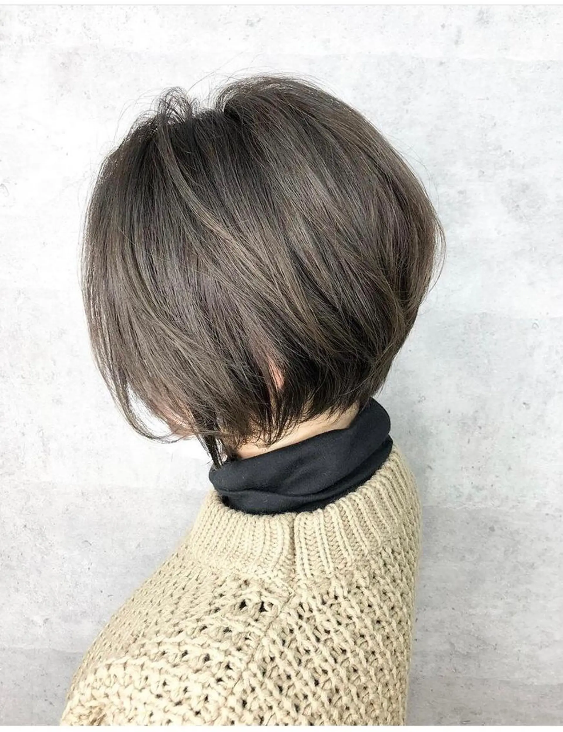 ショート ショートボブ ボブ ショートヘア カット ヘアカラー トリートメント GRANDJETE真砂店所属・内藤 繁のヘアスタイル