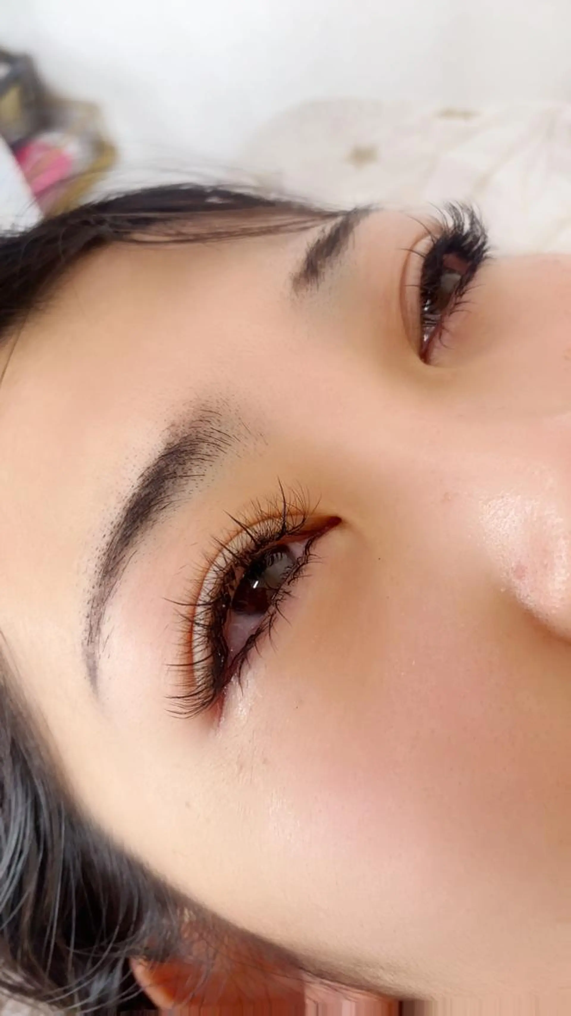 マツエク・マツパ 付け放題 バインドロック カラーマツエク フラットラッシュ ミンク Salon de Rei /Kumiのマツエク・マツパデザイン