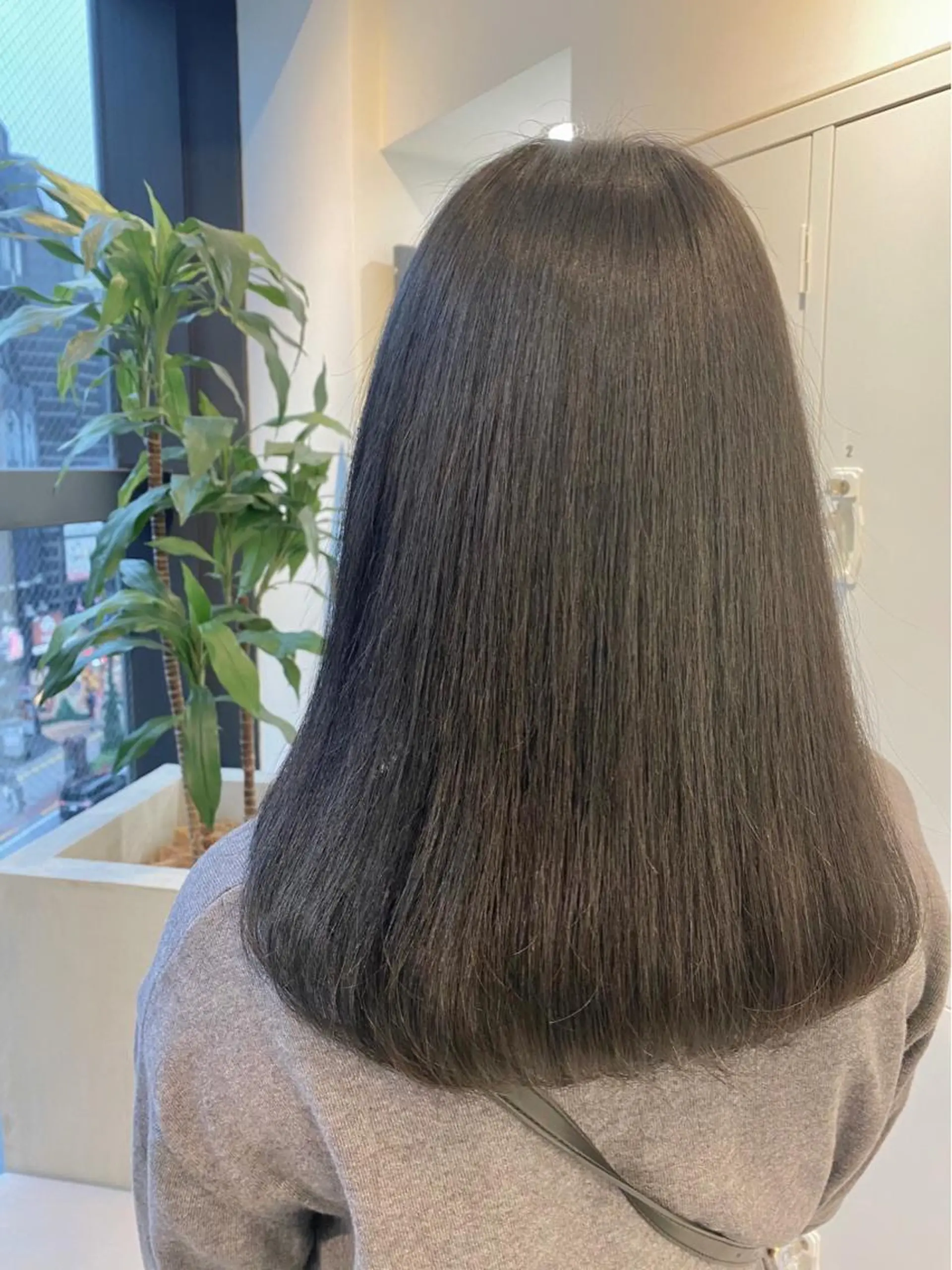 セミロング カット ヘアカラー トリートメント ♡可愛い艶髪特化♡ 艶髪先生のヘアスタイル