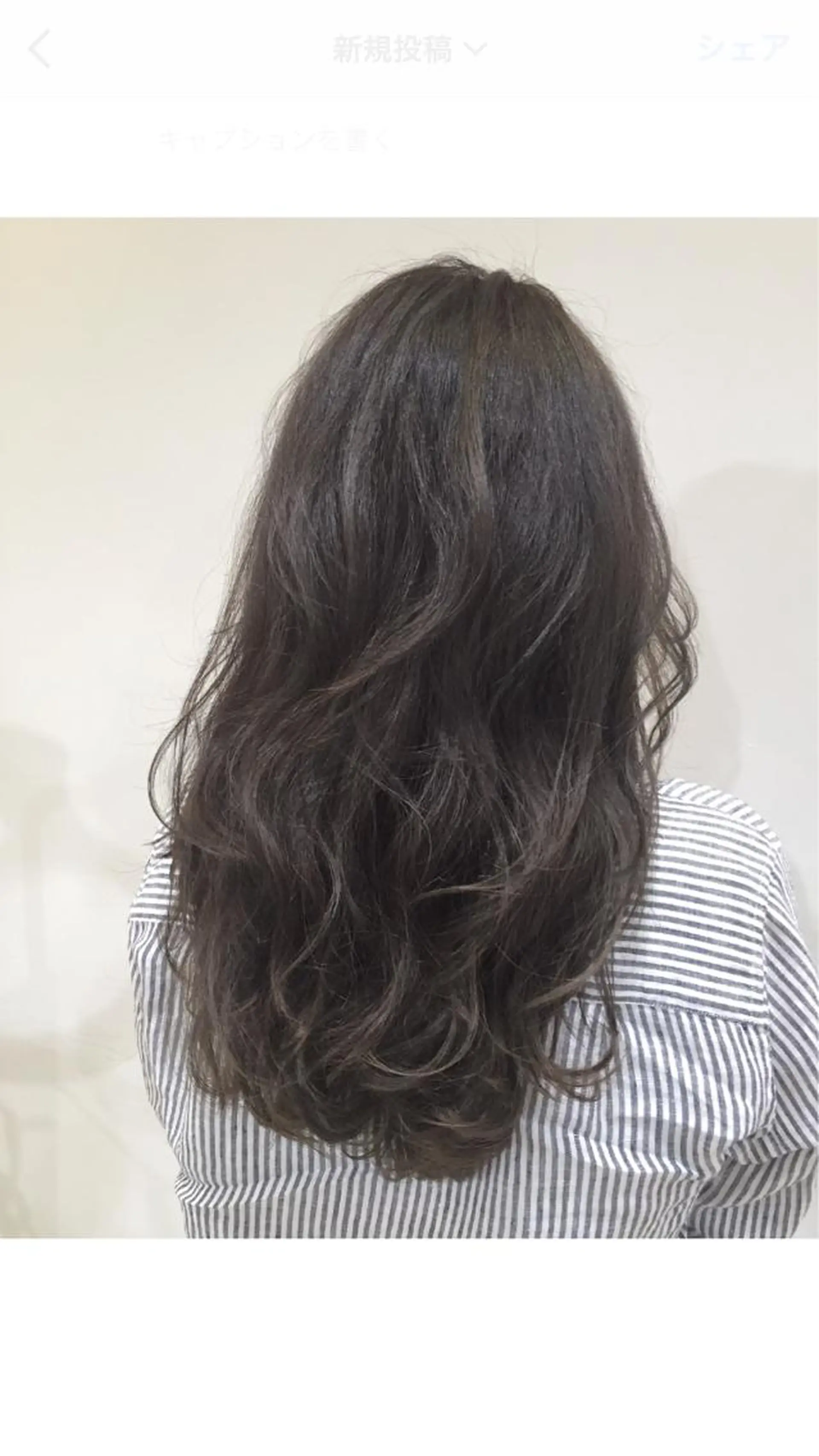 カラー アッシュ ブルーカラー ブルーアッシュ 透明感・艶カラー/ 坂田友梨奈のヘアスタイル