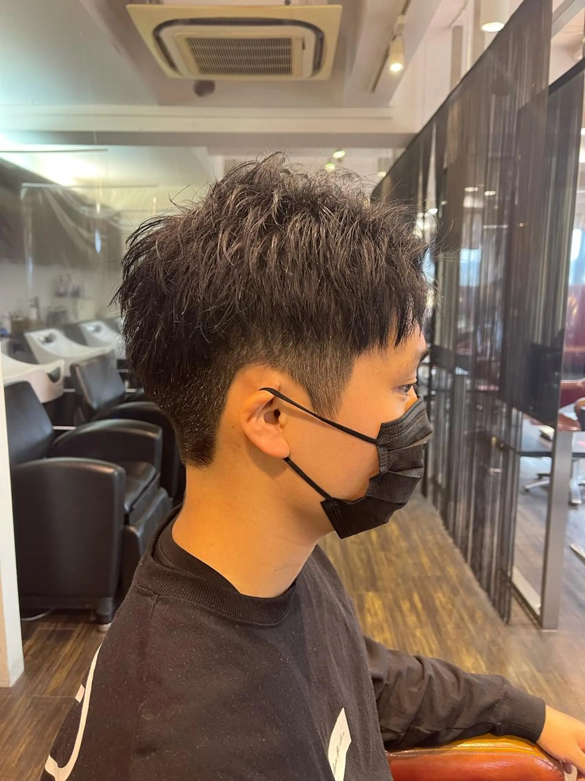 ショート カラー メンズ カット パーマ トリートメント メンズスタイル /メンズパーマ/須藤のヘアスタイル