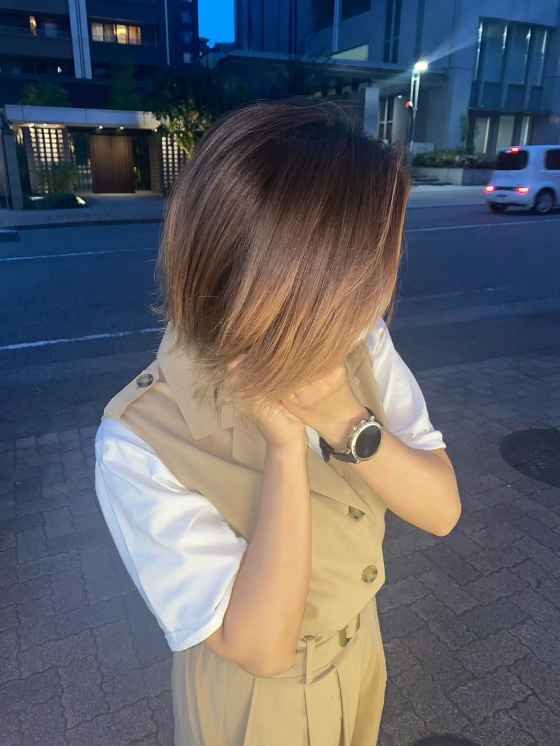 ショート カラー 当日予約◎ risaのヘアスタイル