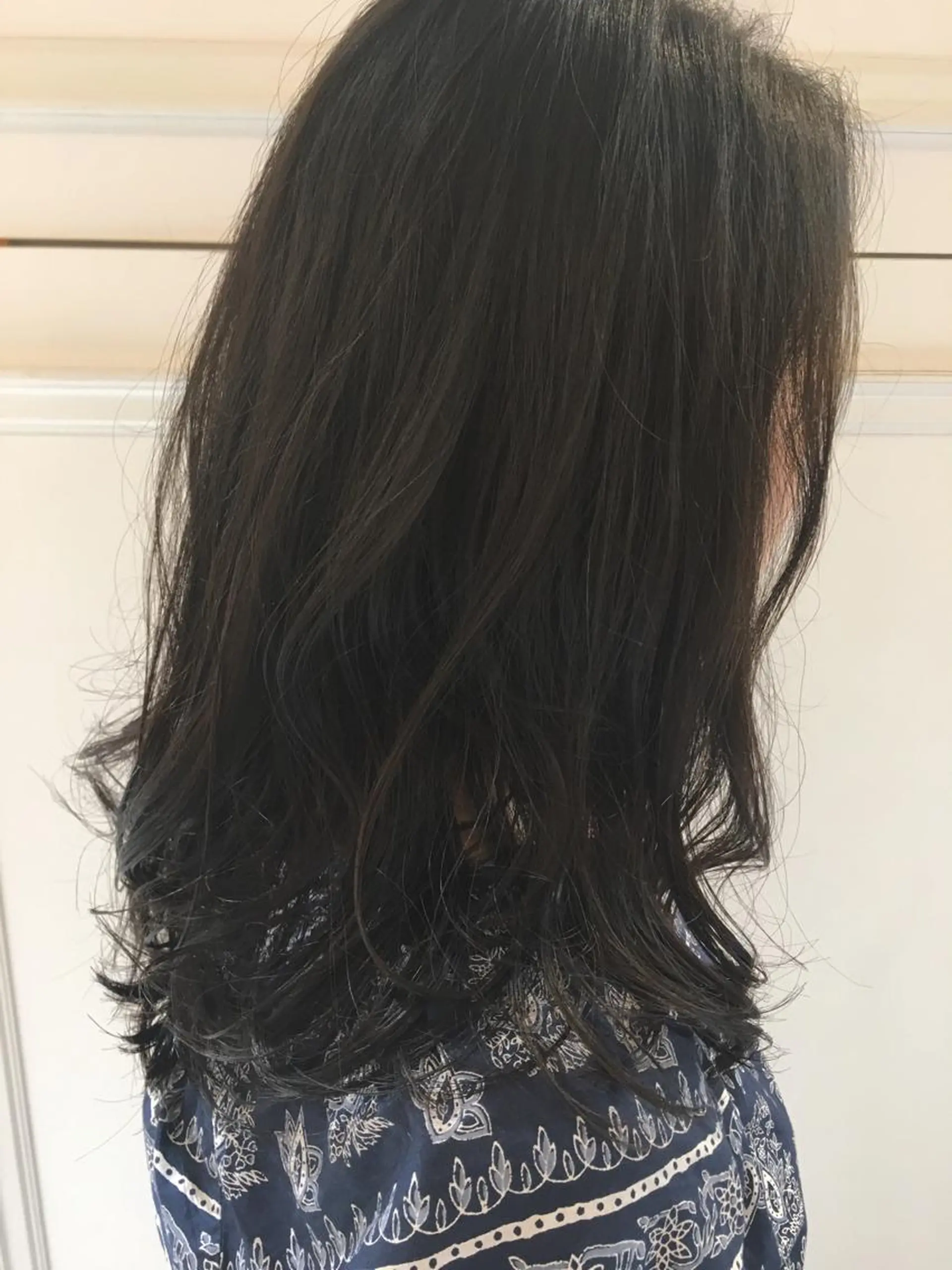 ミディアム カラー パーマ ミディアムパーマ fukuyasu rikaのネイルデザイン