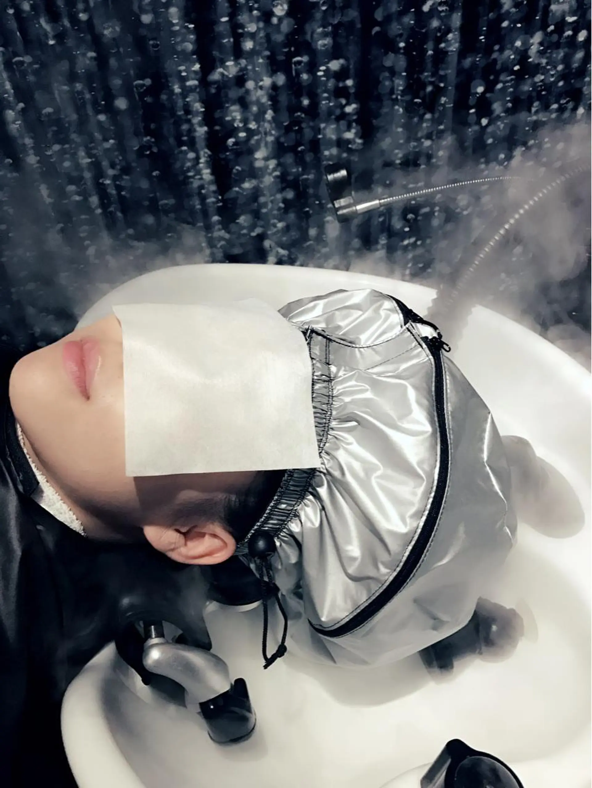 ショート ミディアム セミロング ロング メンズ トリートメント 岡田 夏実のヘアスタイル