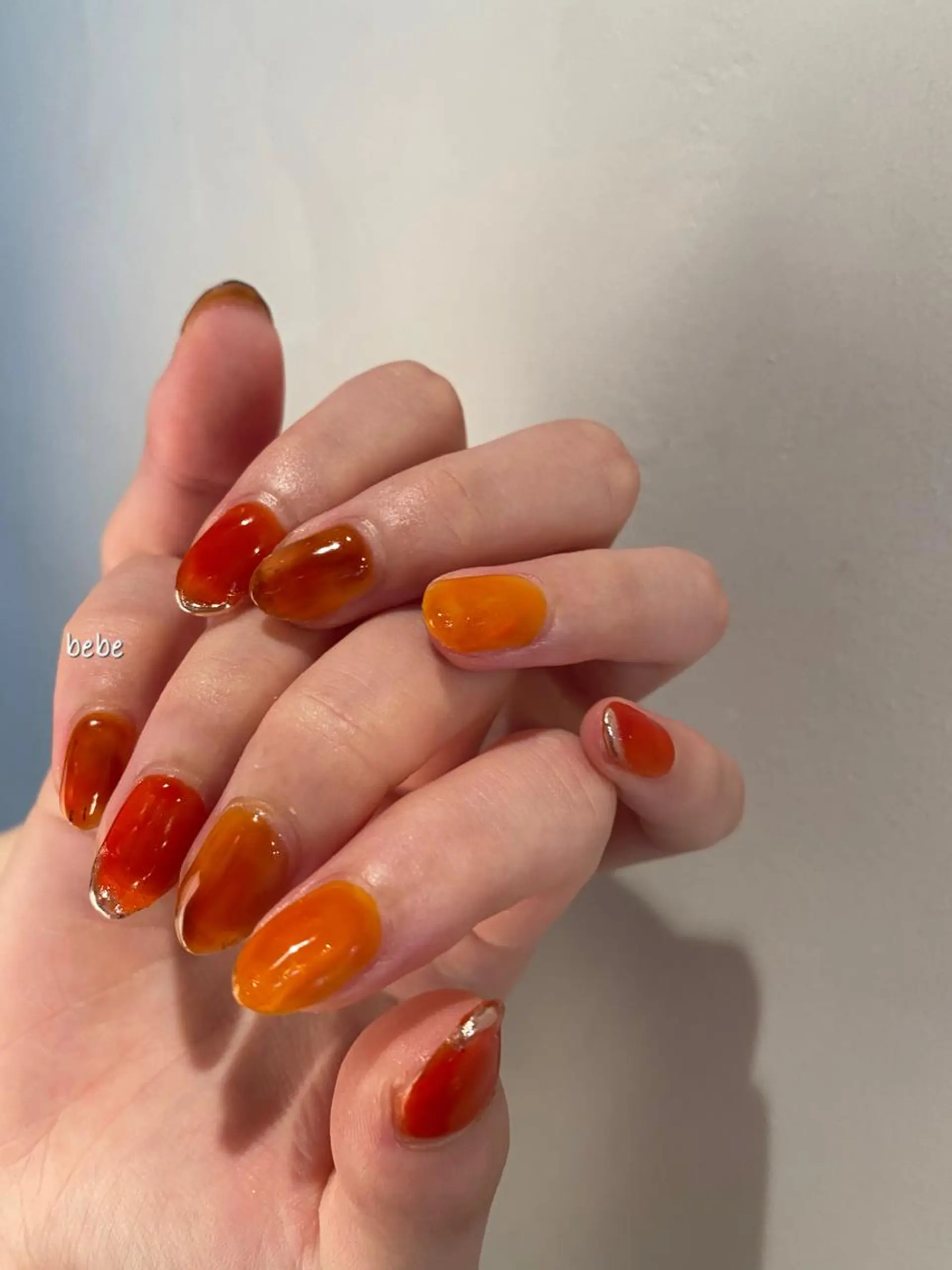 ネイル ニュアンスネイル ハンドネイル Ann. nail.tokyo所属・Ann nailのネイルデザイン