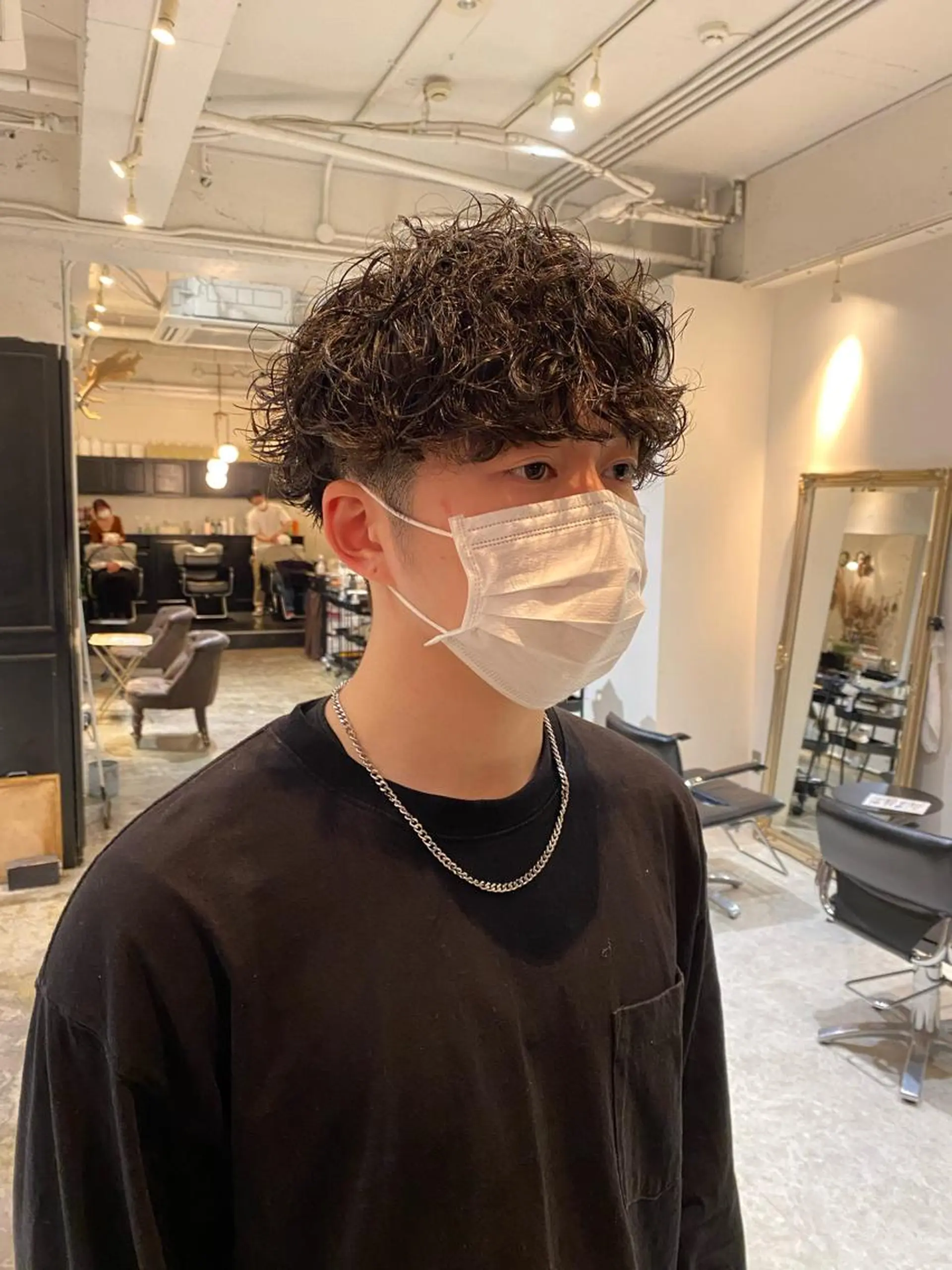 ショート カット ヘアカラー パーマ バレイヤージュ職人 🔥代表YU-SHIのヘアスタイル