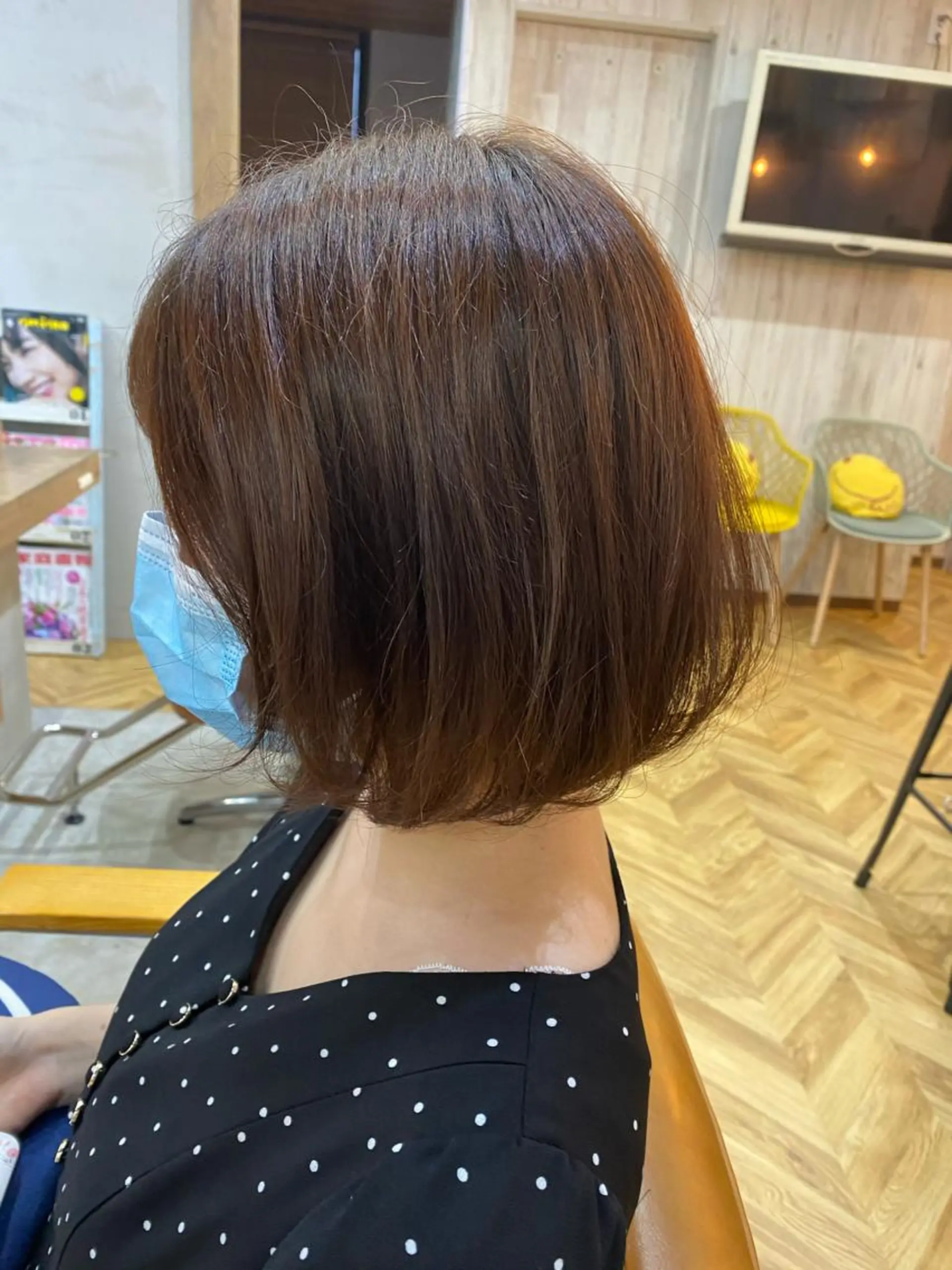 ショート ボブ 藤野 陵平のヘアスタイル