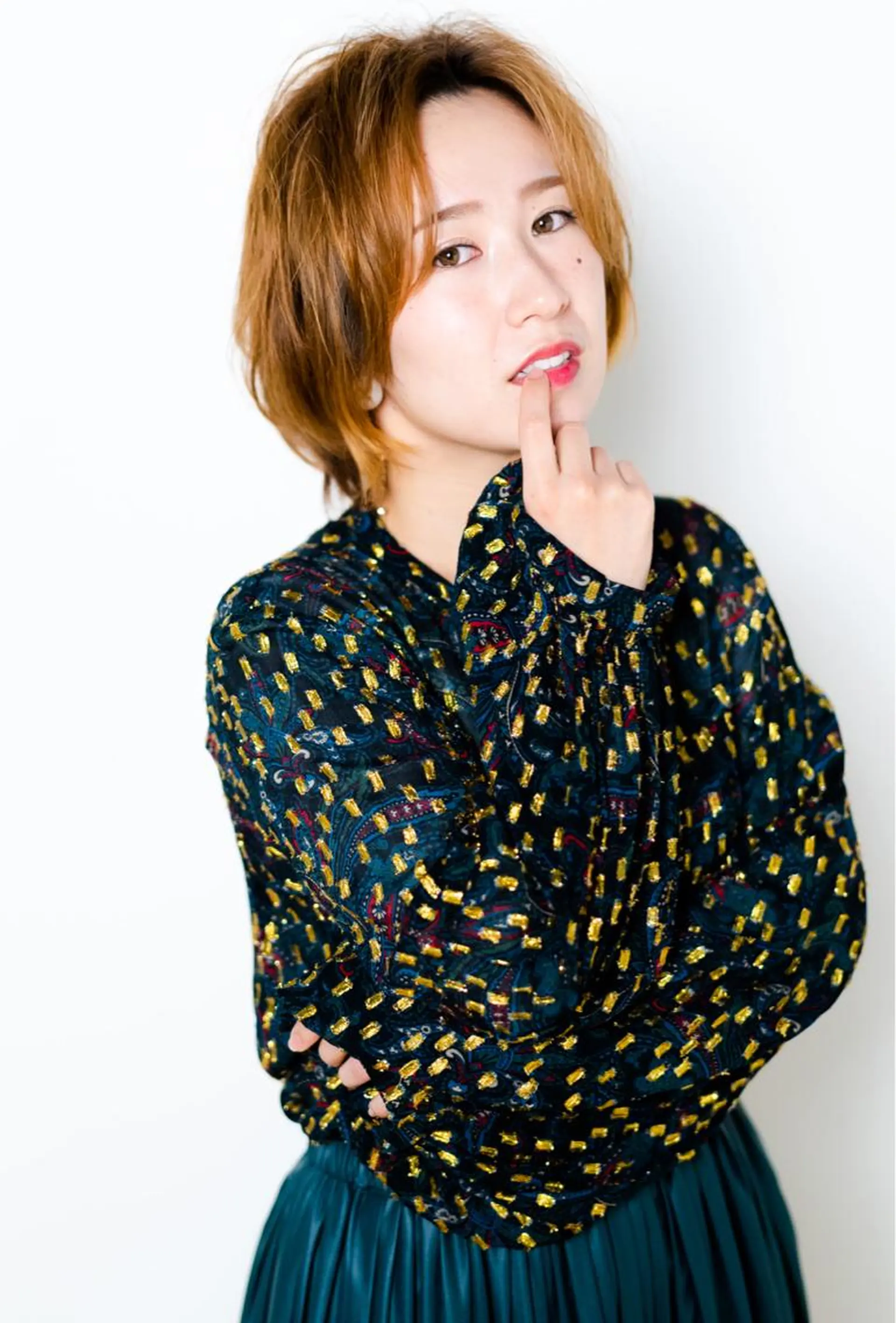 ショート カラー パーマ salon m ni サロンマーニ所属・久保田 一のヘアスタイル