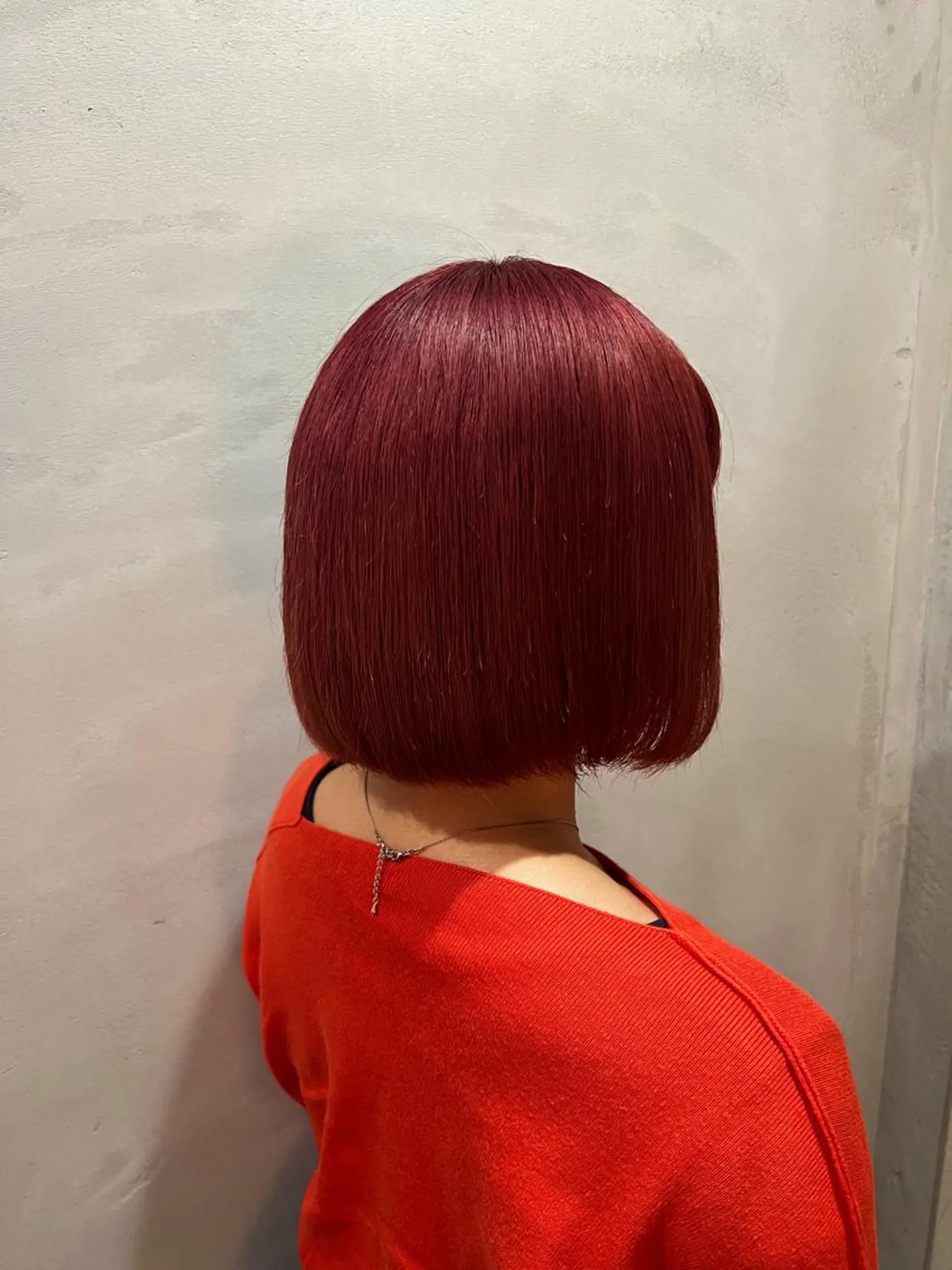 ミディアム カラー ヘアカラー トリートメント Ryo リョウのヘアスタイル