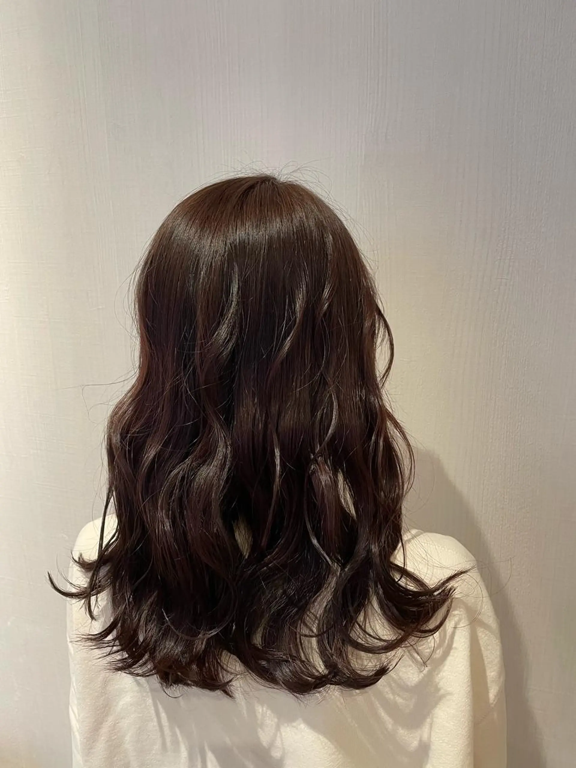 セミロング カラー ブラウンカラー ピンクカラー ピンクブラウン ナチュラル🧡可愛い MINAMIのヘアスタイル