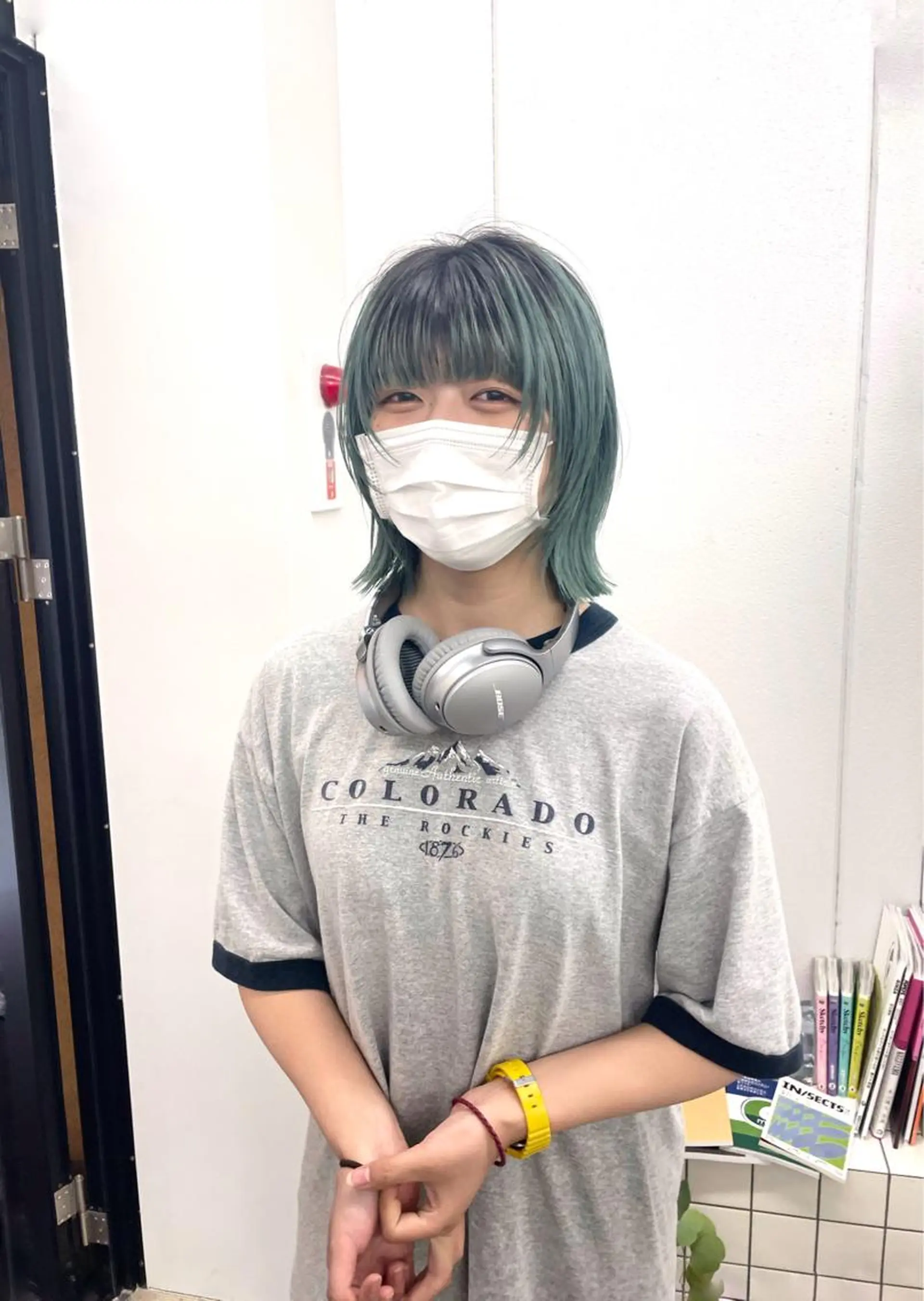 ミディアム カラー ヘアカラー 関 京磨のヘアスタイル