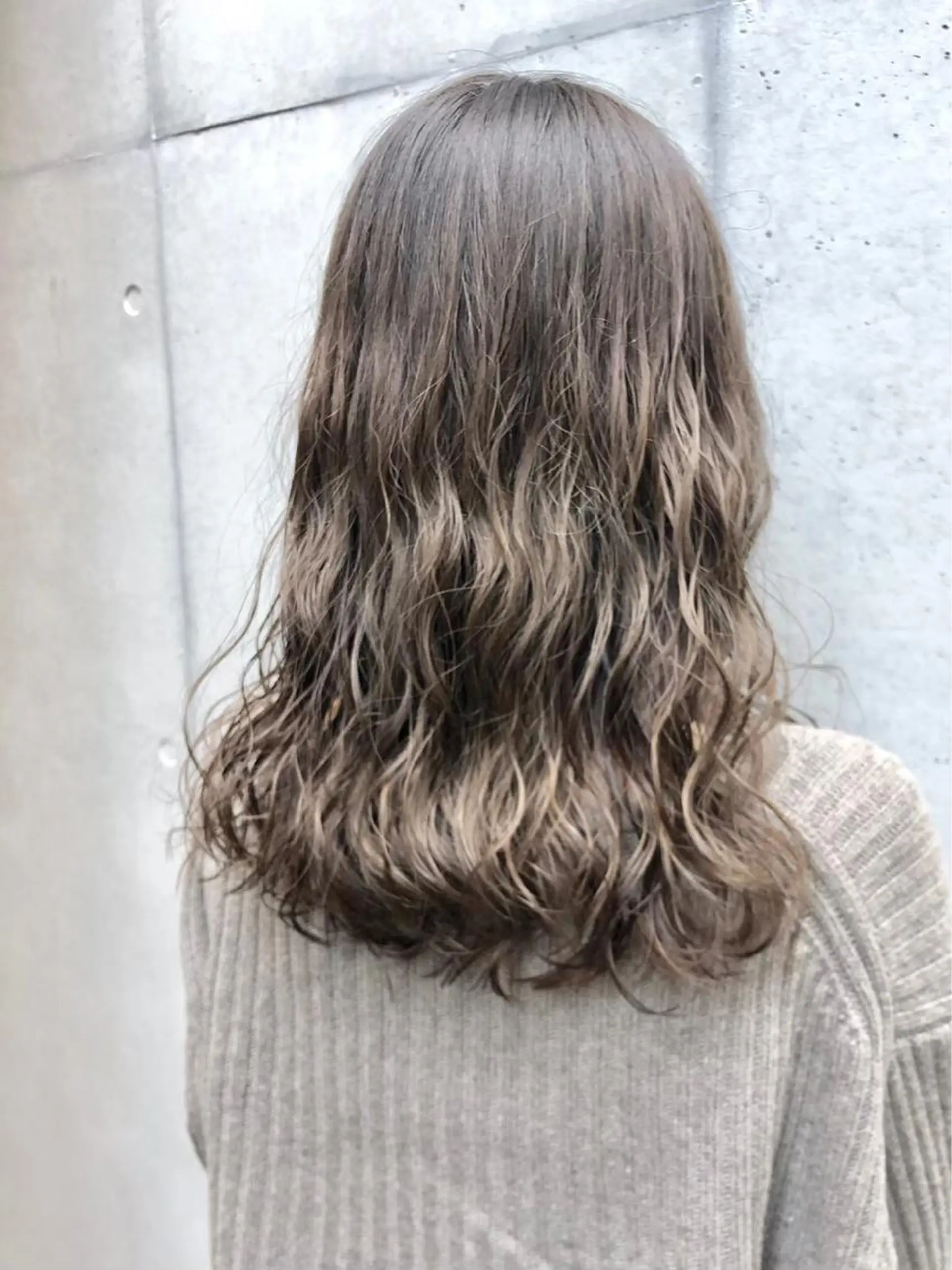 ロング パーマ ボブパーマコテ巻き風 パーマNo1深江秀平のヘアスタイル