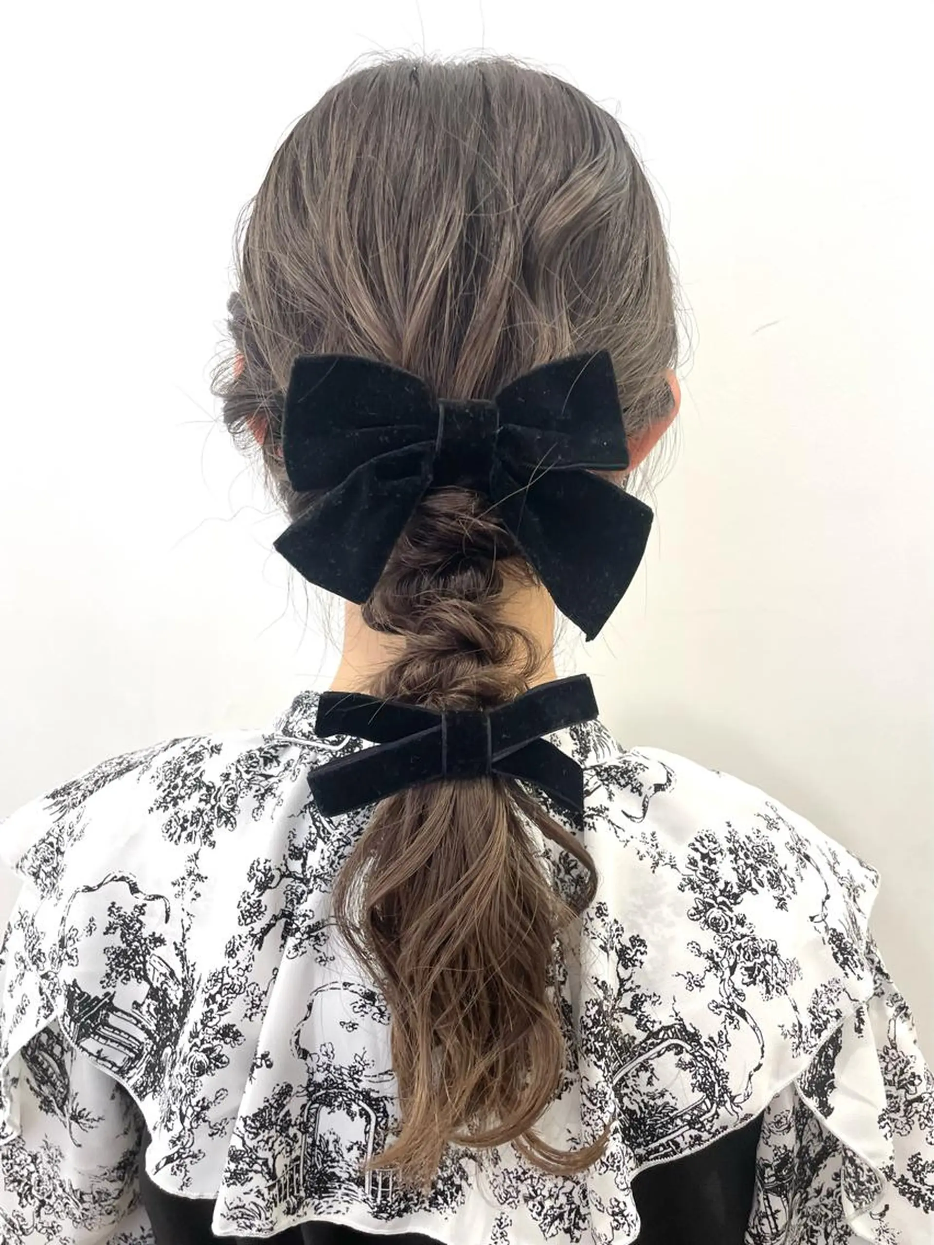 セミロング ヘアセット ぱつっとボブ/ 小野あかねのヘアスタイル