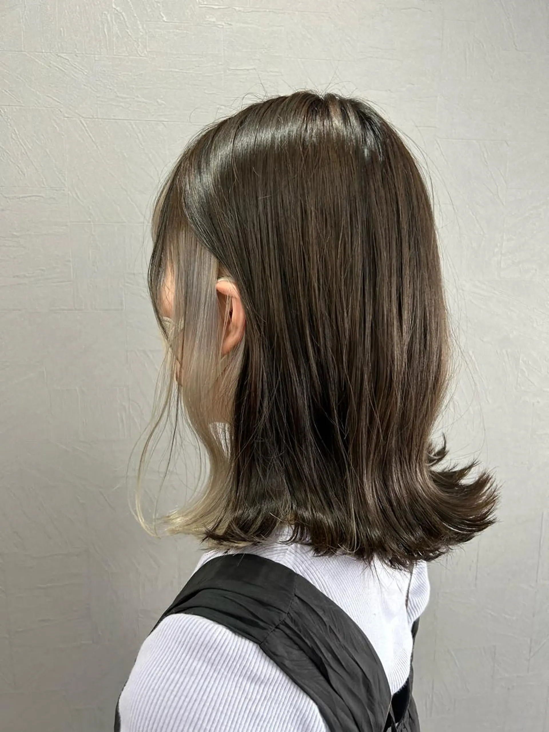 ミディアム カット ヘアカラー RAYGLOW  by HEADLIGHT ひたちなか店所属・ナチュラル/ボブ/ レイヤー/後藤健吾のヘアスタイル