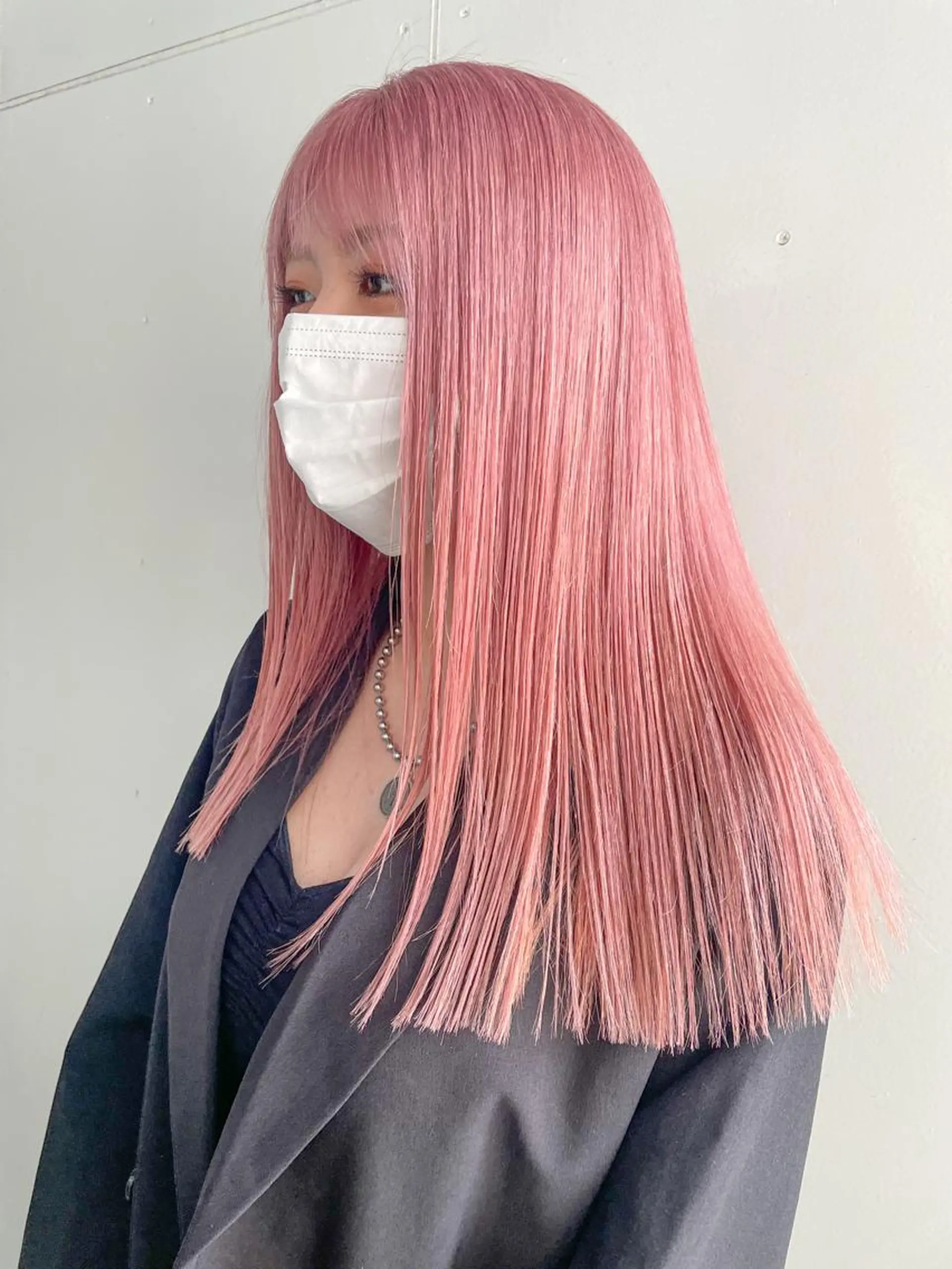 ロング カラー ブリーチ カット トリートメント yurika☁️ 似合わせ｜レイヤーのヘアスタイル