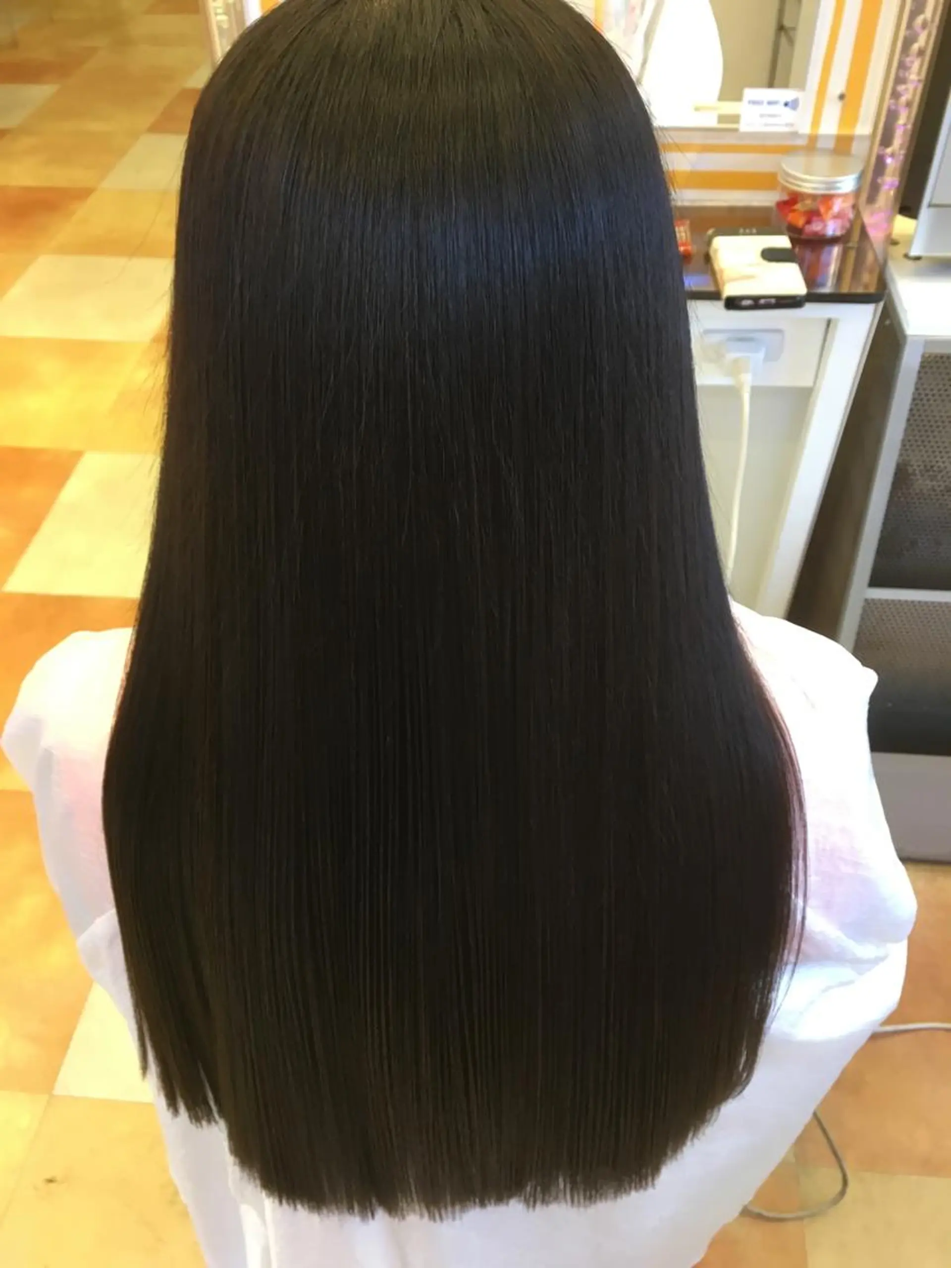 ロング トリートメント カット 縮毛矯正 トリートメント イプス ビューティーのヘアスタイル