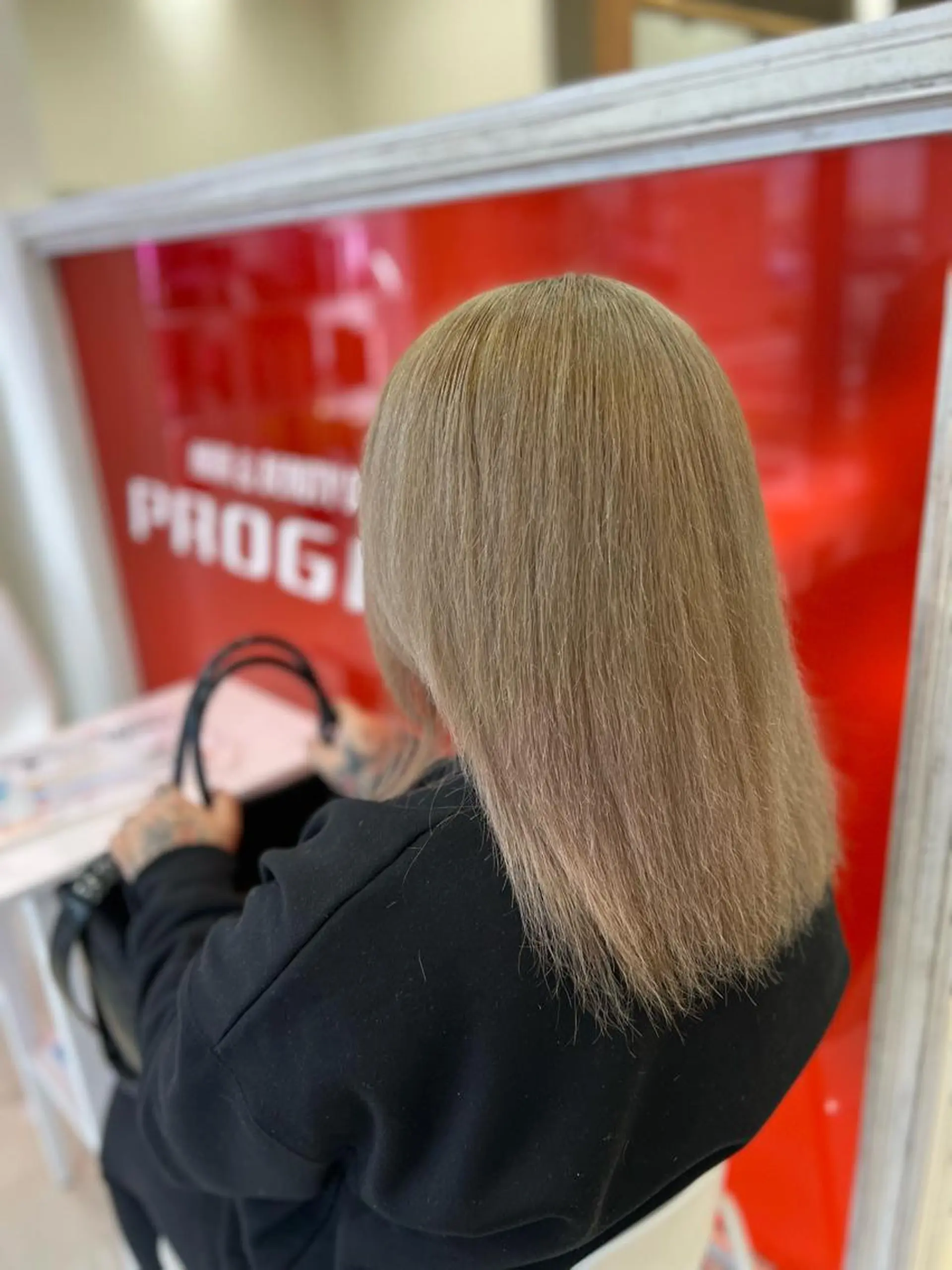 ミディアム カラー 太白区白髪ぼかし/ ボブカット/千葉達人のヘアスタイル