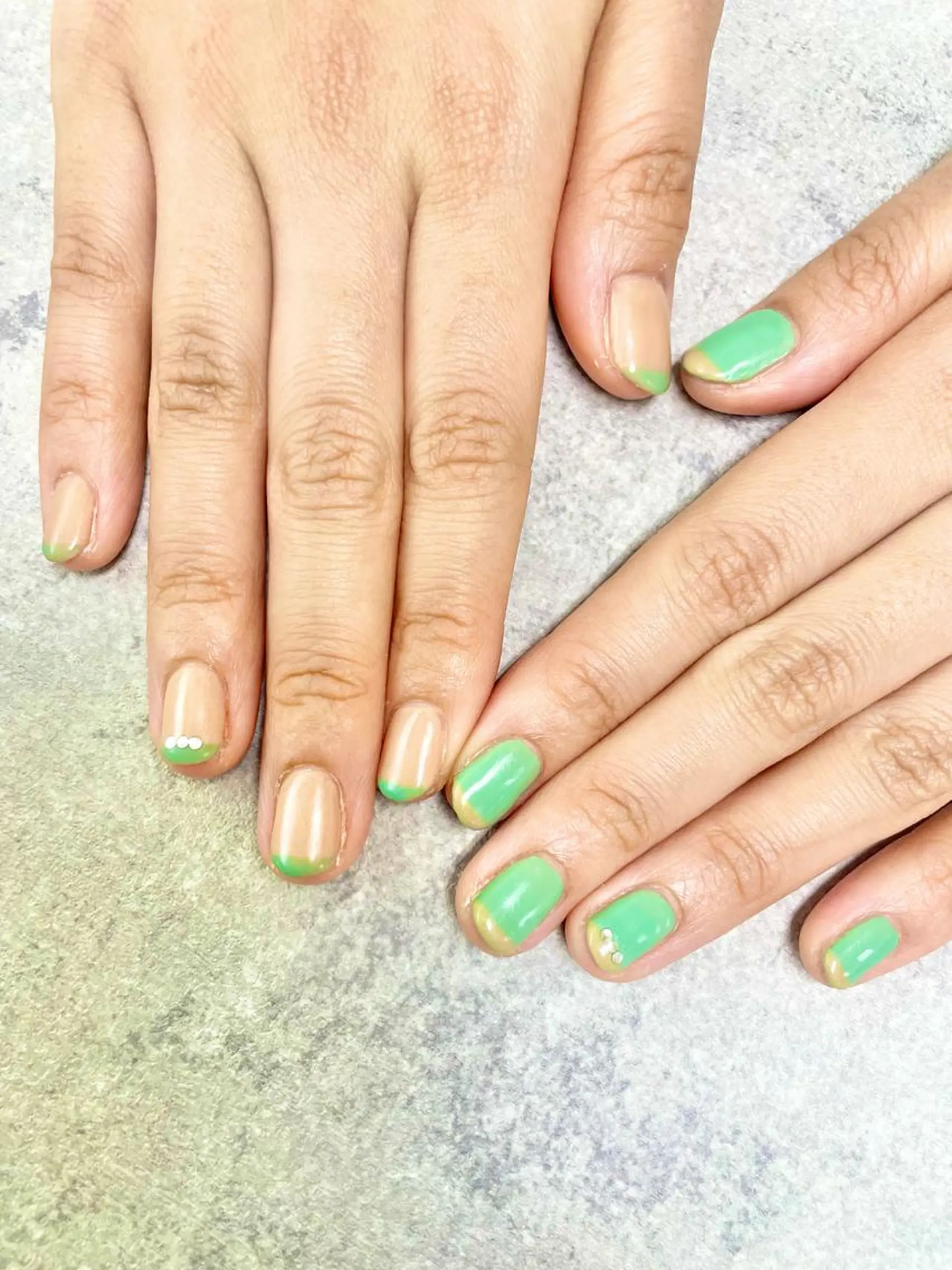 ネイル フレンチネイル ハンドネイル FASTNAIL PLUS 新宿店のネイルデザイン