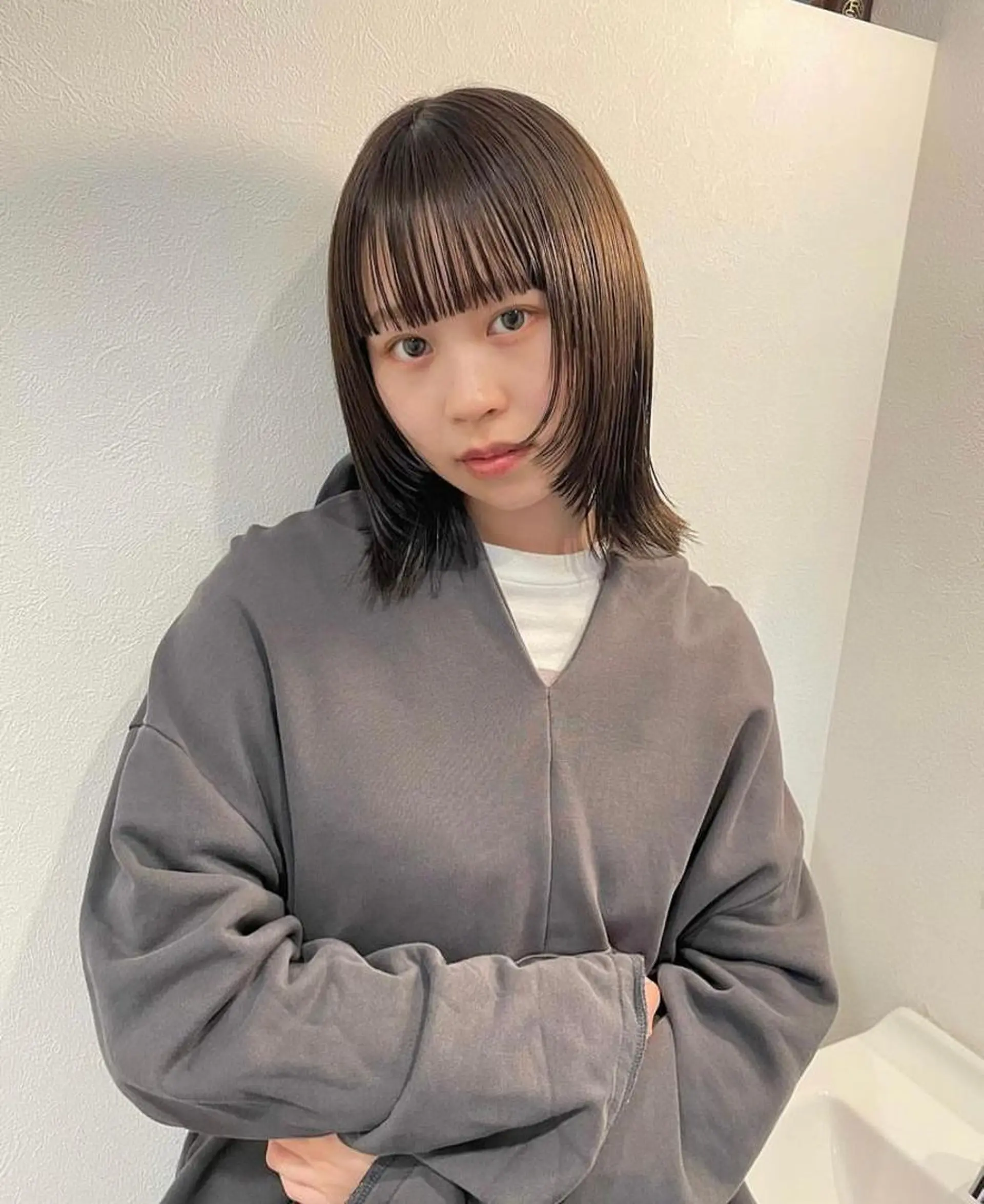 ミディアム GOTODAY シェアサロン所属・メンズウルフ🐺/ ブリーチ/MOMOのヘアスタイル