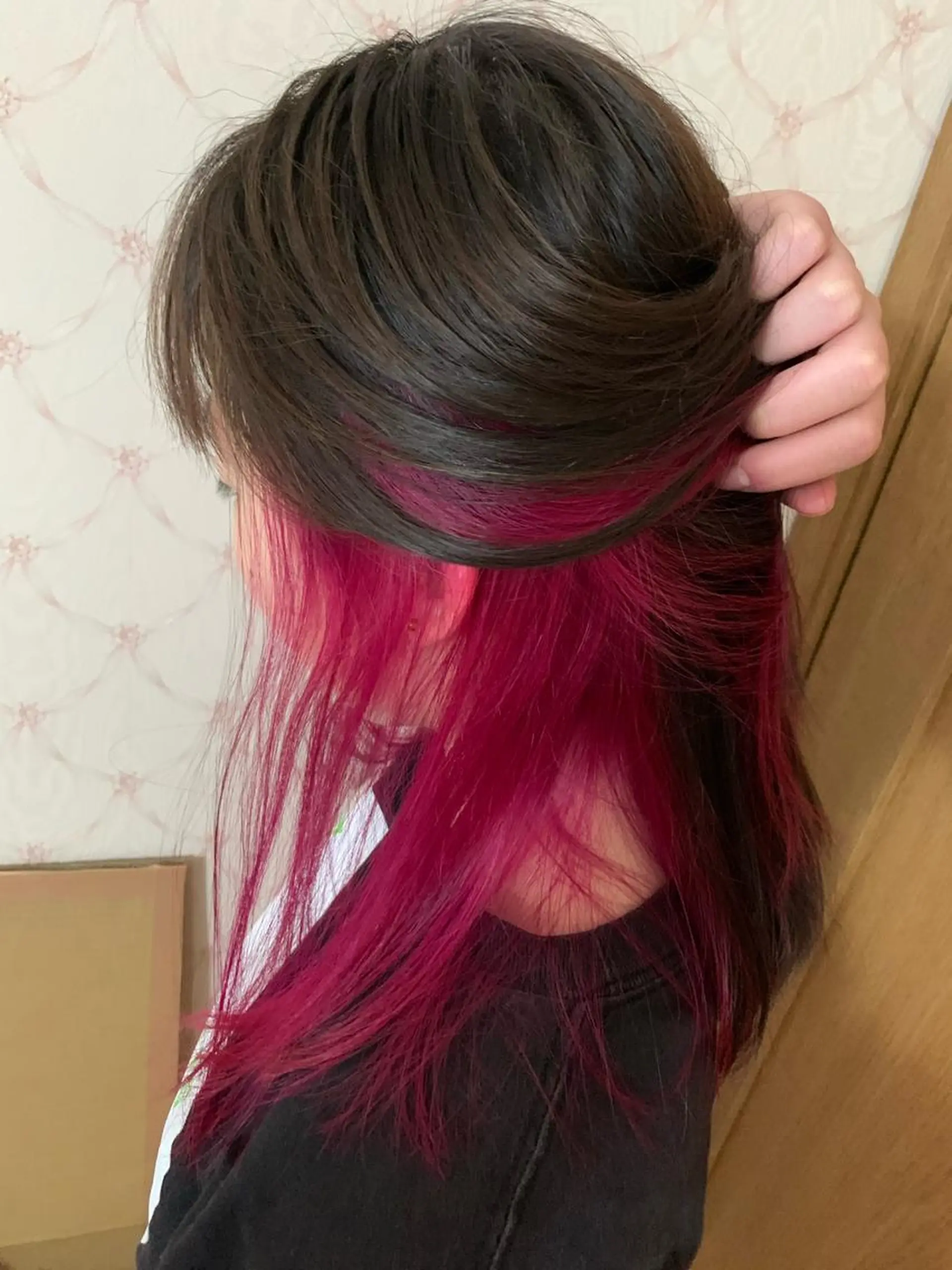 セミロング カラー 吹田 駿 髪質改善縮毛矯正のヘアスタイル