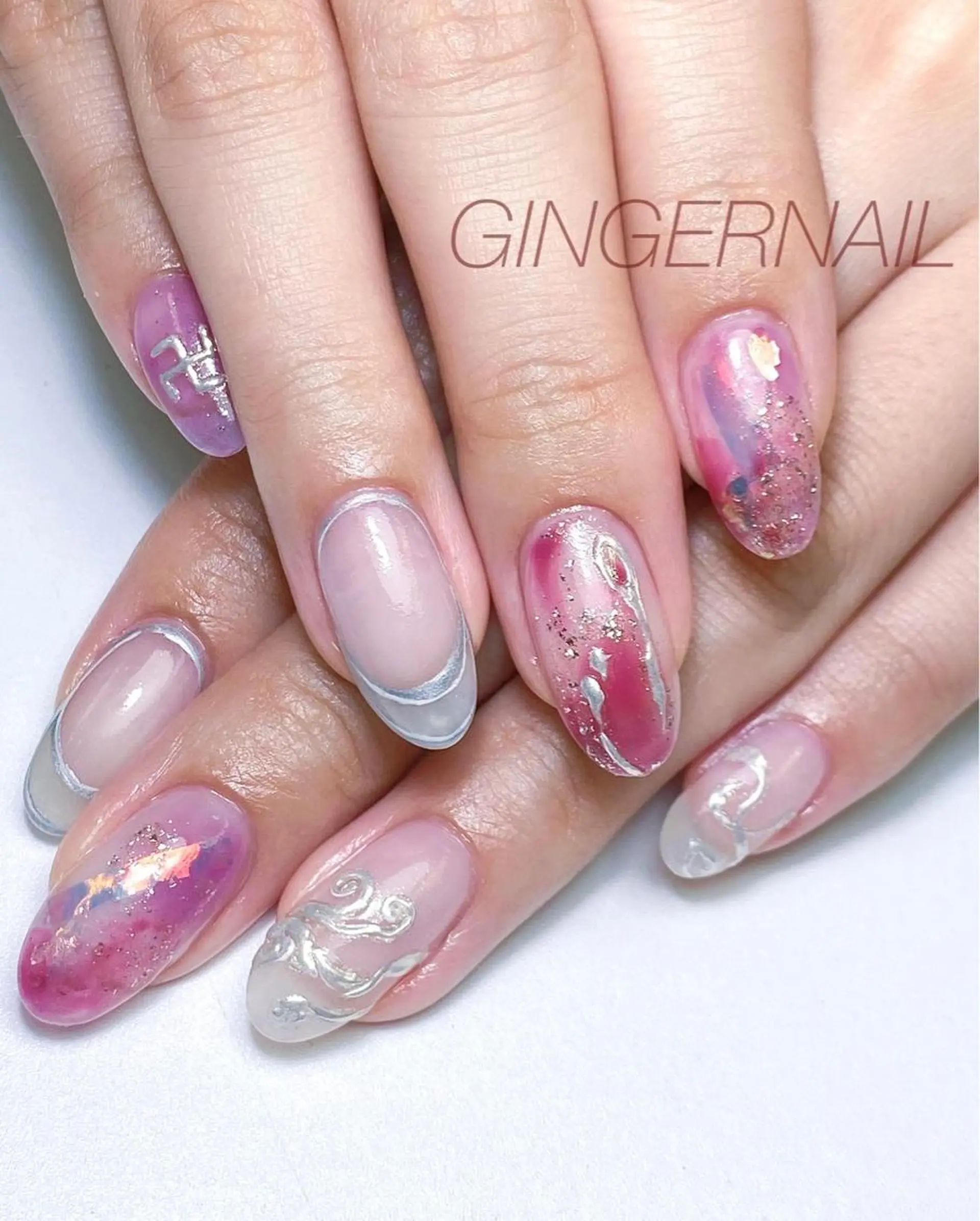 ネイル ハンドネイル ハンドケア GINGER NAIL所属・代々木 GINGERNAILのネイルデザイン
