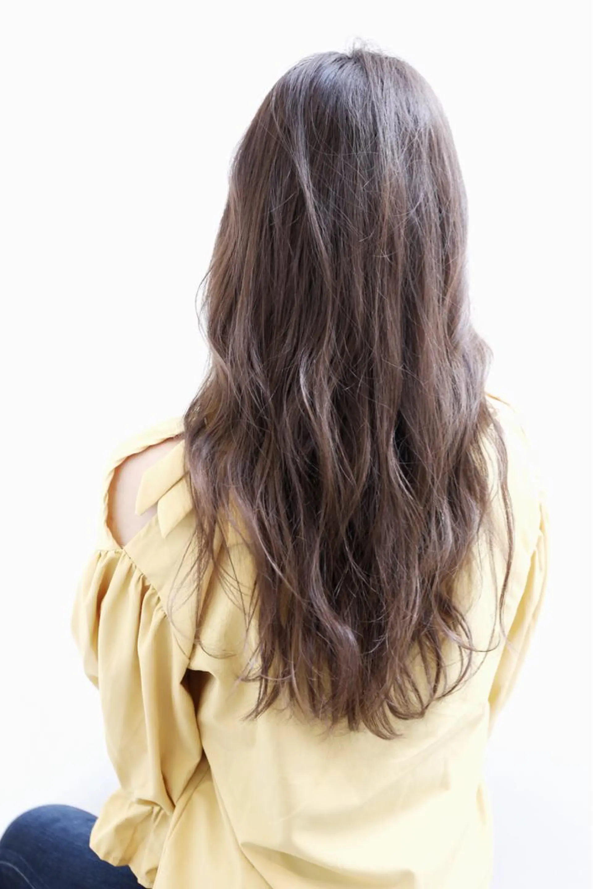 ロング カラー ケアカラー イルミナカラー トリートメント カット ヘアカラー 髪質改善/イルミナ/ 城崎のヘアスタイル