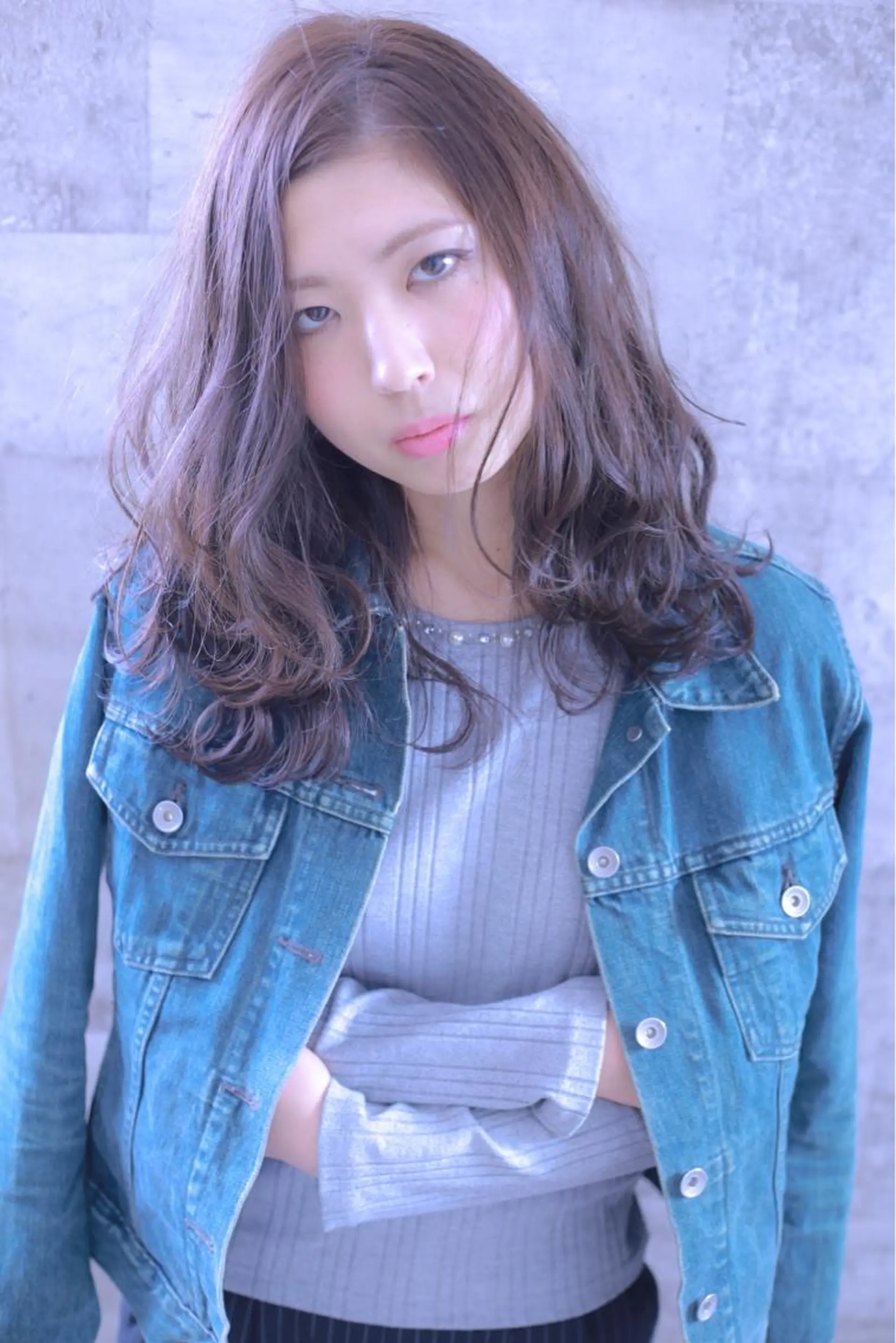 ロング 伊藤 裕貴のヘアスタイル