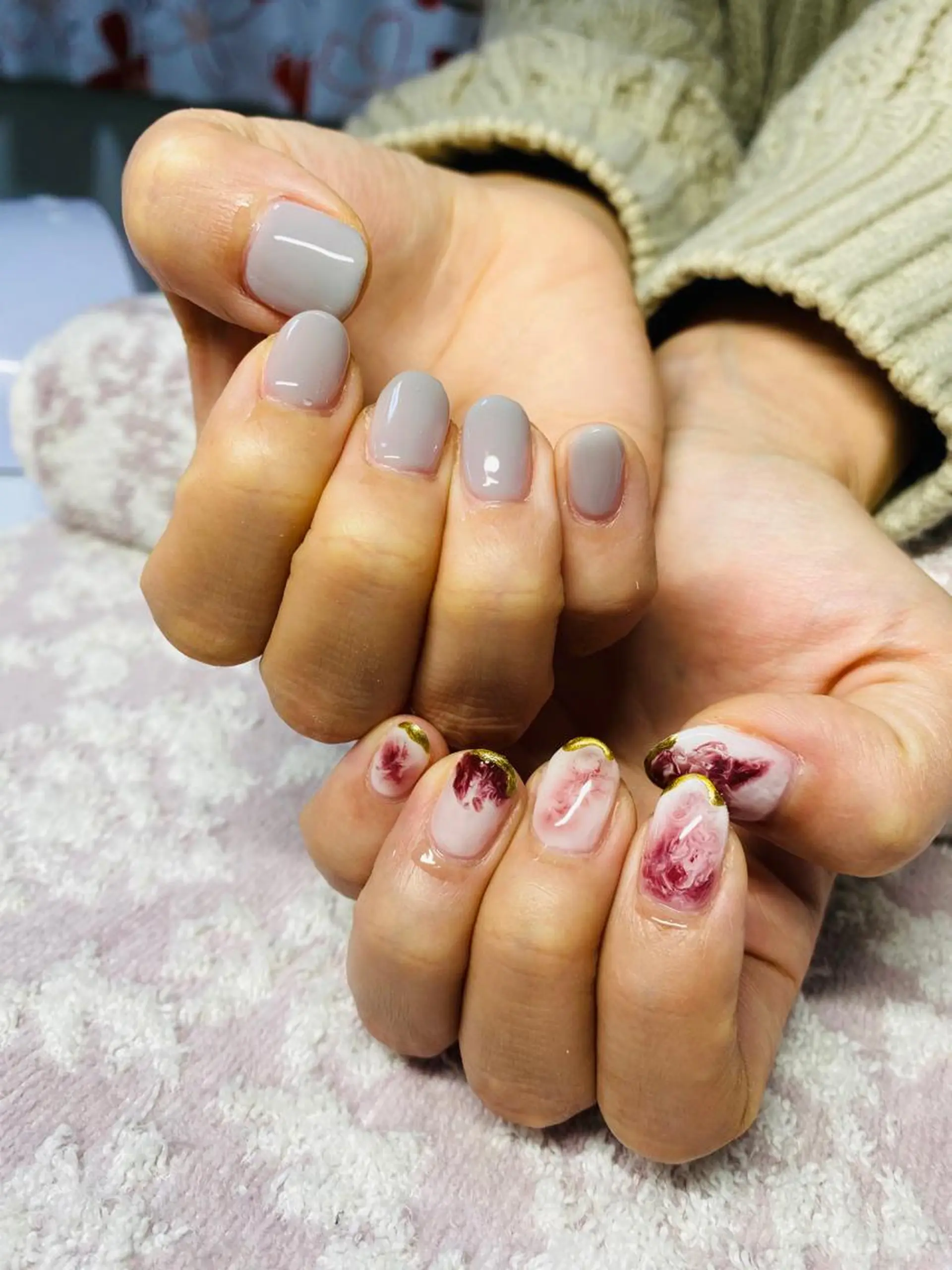 ネイル ニュアンスネイル ハンドネイル nail salon "a"のネイルデザイン