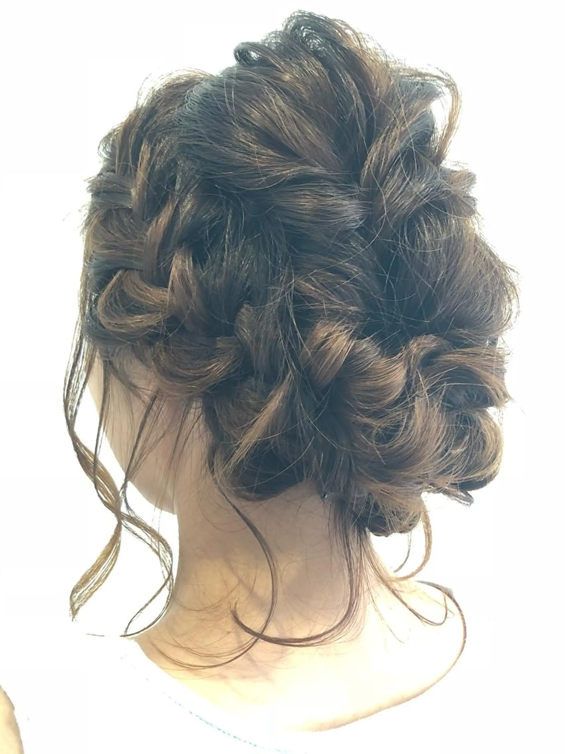 ミディアム ヘアアレンジ ヘアセット 似合わせカラー✨人気 荻窪🌈川端風子のヘアスタイル