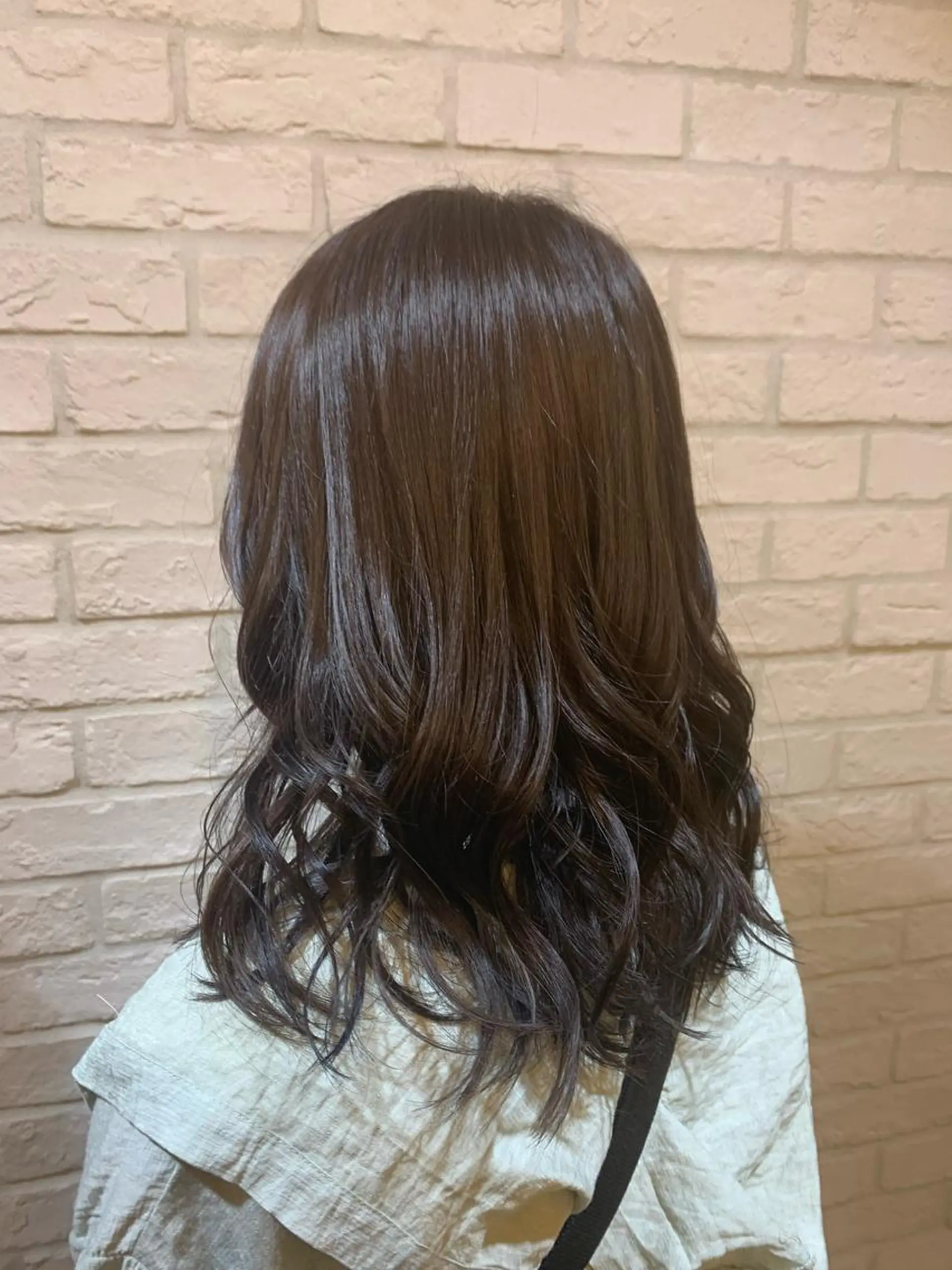 セミロング カラー ヘアアレンジ 🎀野崎 美玖𝜗𝜚˚⋆のヘアスタイル