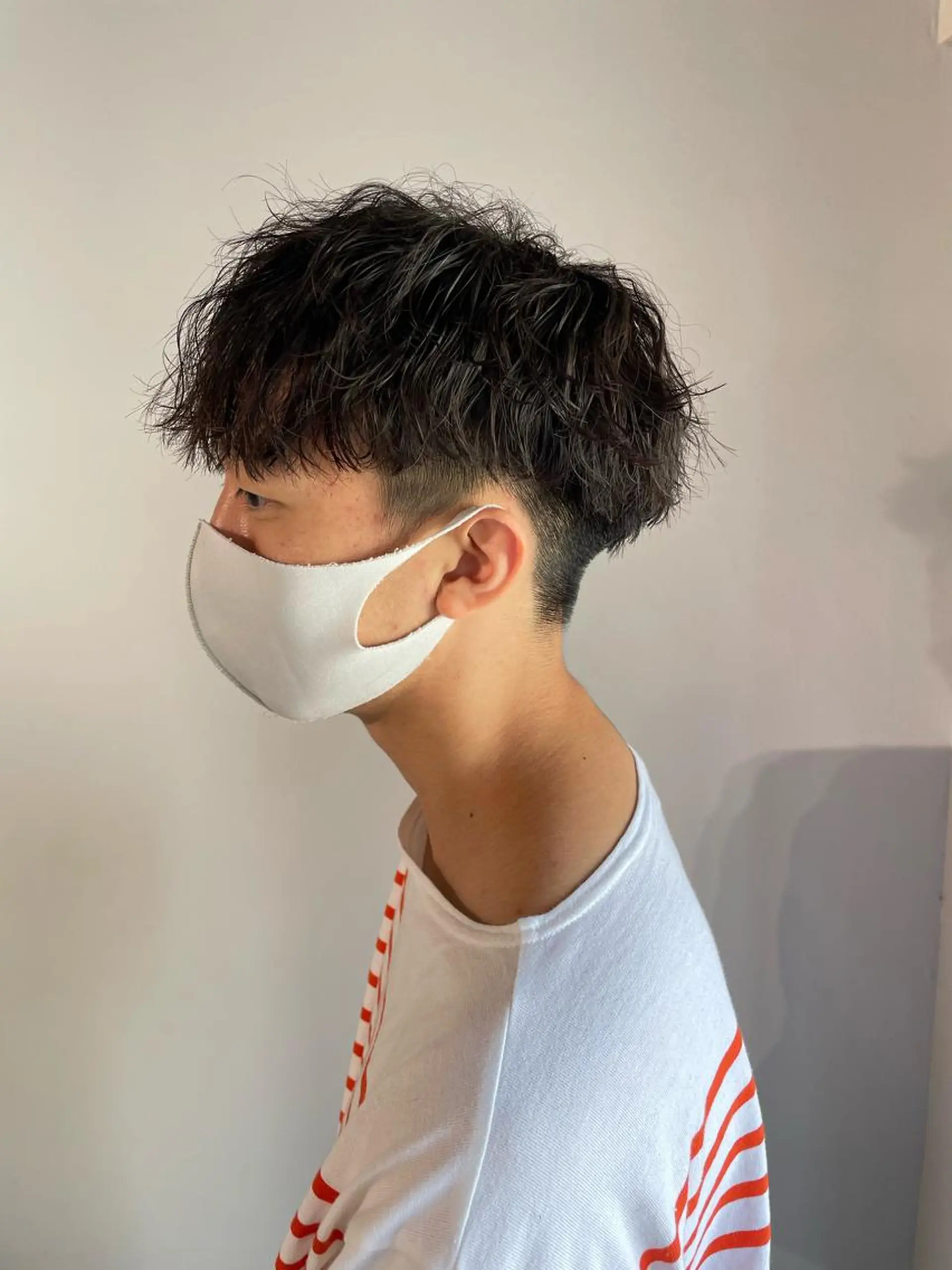 パーマ La fith hair ray 札幌店所属・顔まわり/W カラー/リョウのヘアスタイル