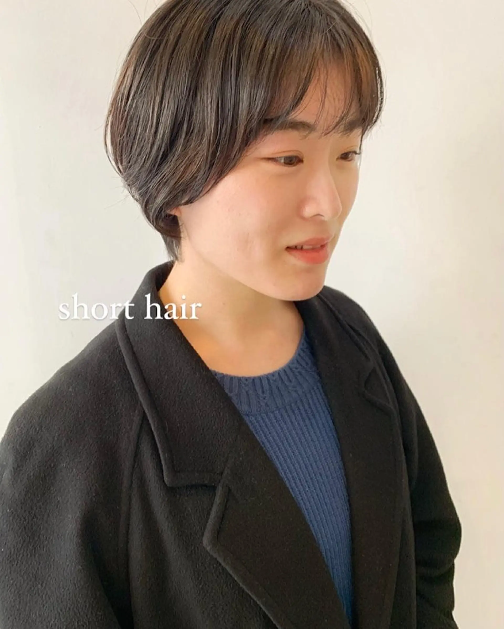 ショート カット 似合わせカットカラー ♡佐藤捺美のヘアスタイル