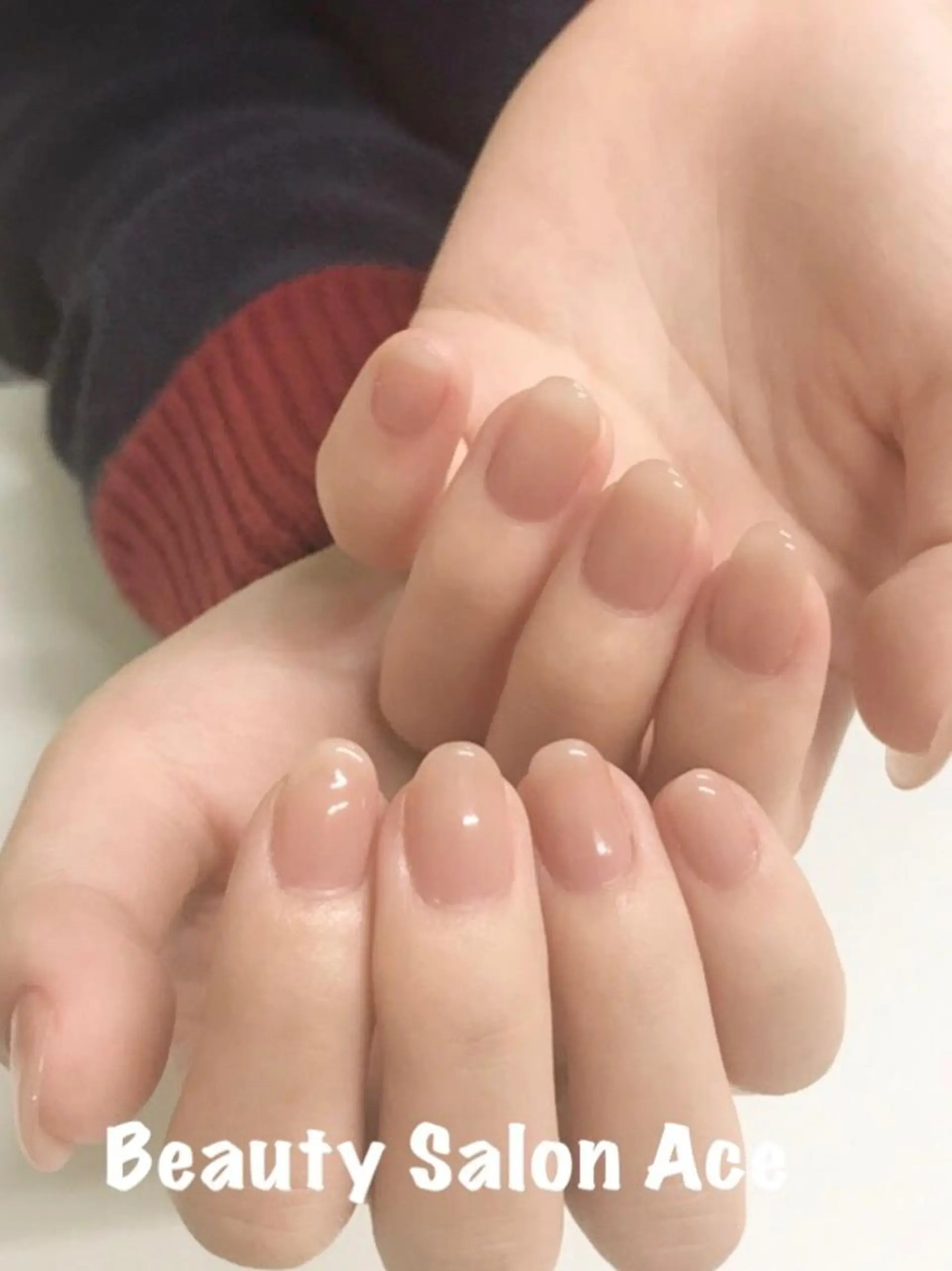 ネイル ブラウン Beauty Salon Ace(ネイルサロン エース)所属・池袋フィルイン Ace♡長さだしのネイルデザイン