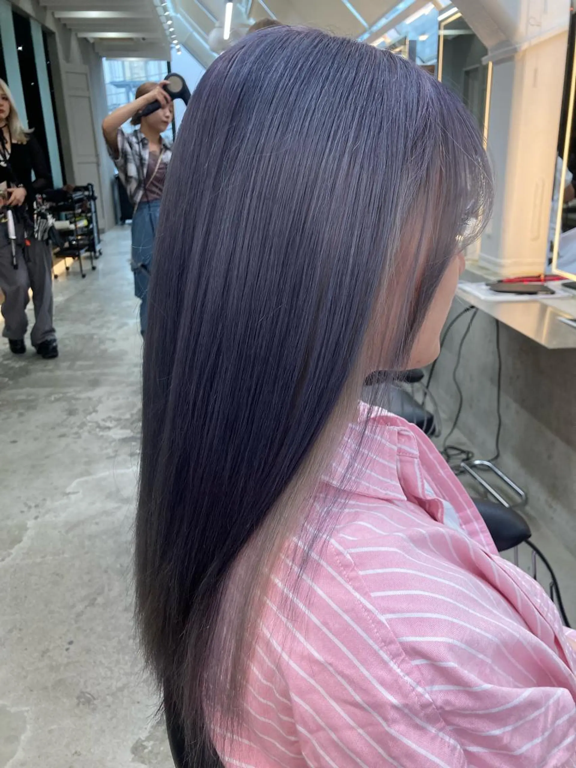 ロング ダブルカラー /垣尾颯大のヘアスタイル