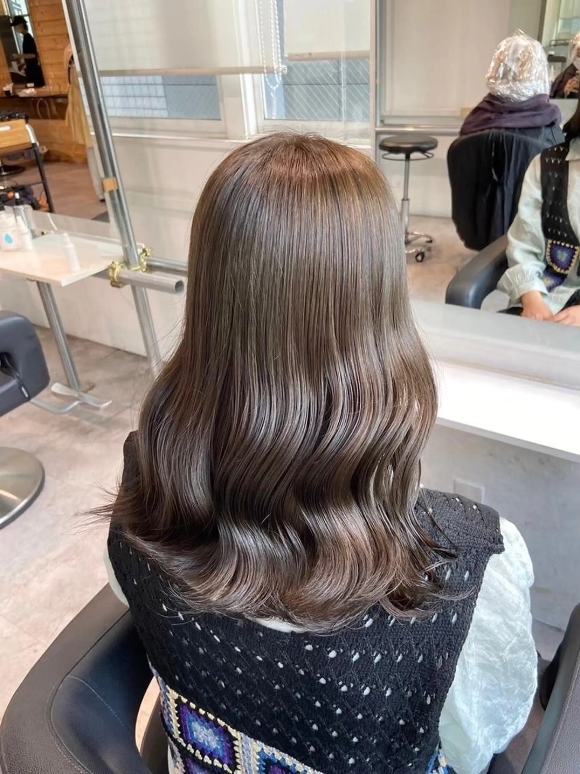 カラー 💕愛され透明感ヘア 💕横浜UNITEDのヘアスタイル