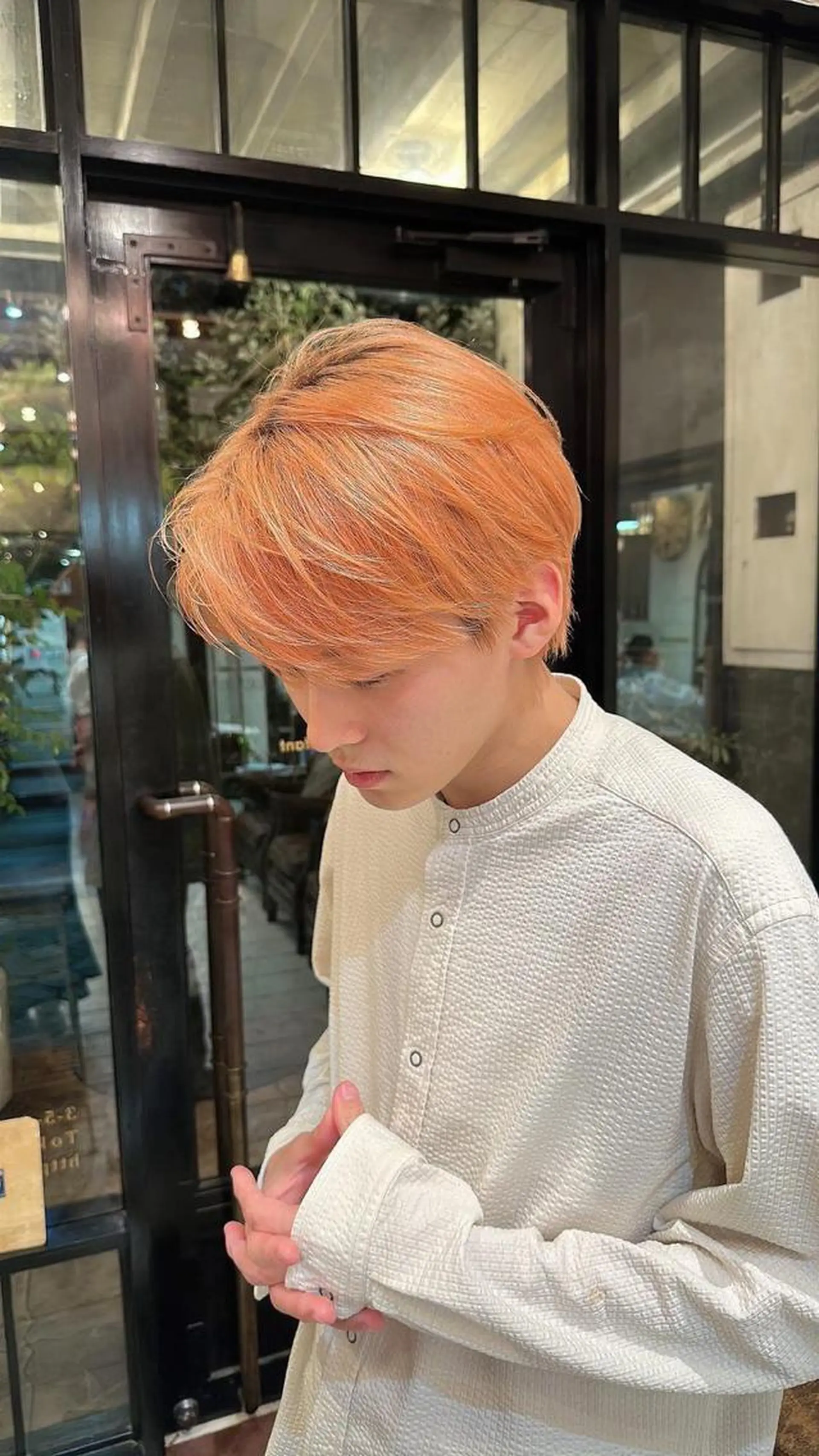 カラー ブリーチ ダメージレス美容師 🌱水島侑理のヘアスタイル