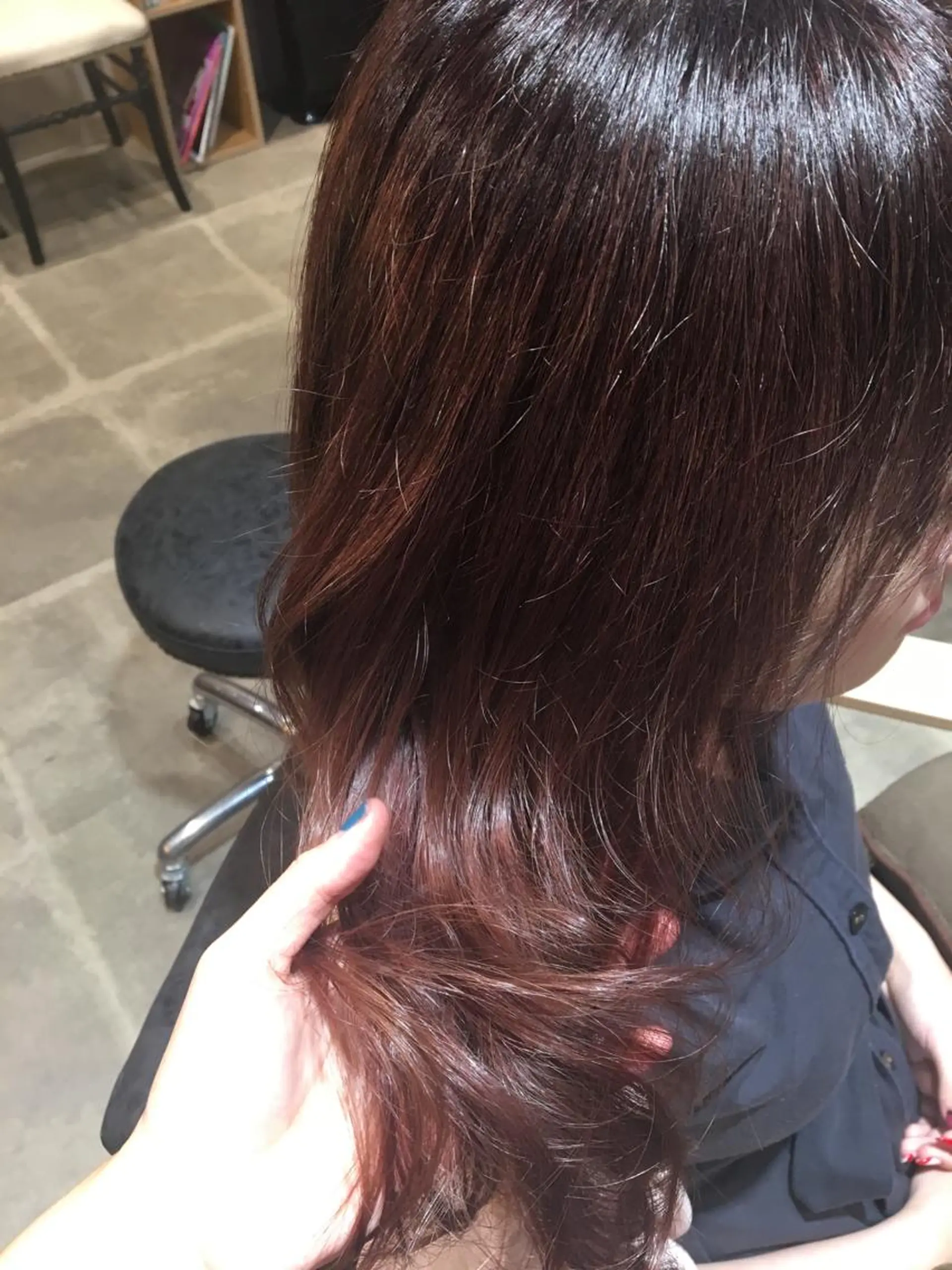 カラー たなか ちあきのヘアスタイル