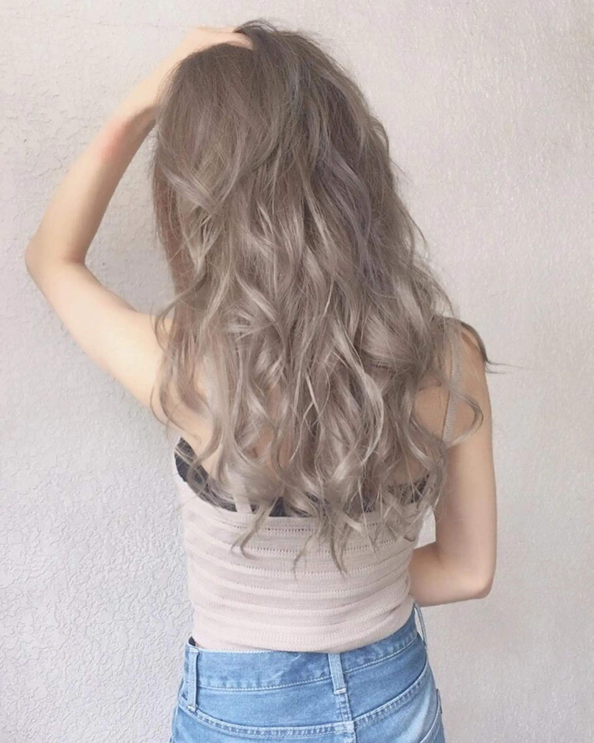 セミロング カラー 透明感カラー 外国人風カラー トリートメント beauty: beast 大町店のヘアスタイル